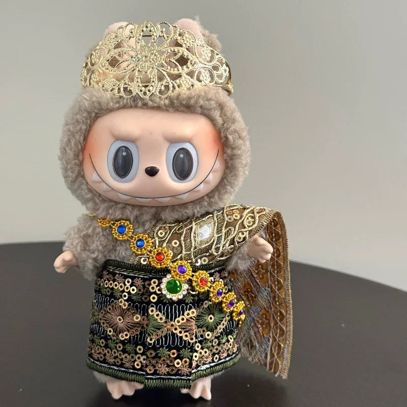 Pop Mart Labubu 17cm Doll Clothes – Ethnic Style Outfit Set (Fits Gen 1/2/3, Doll Not Included) - INNZEA OFFICIAL