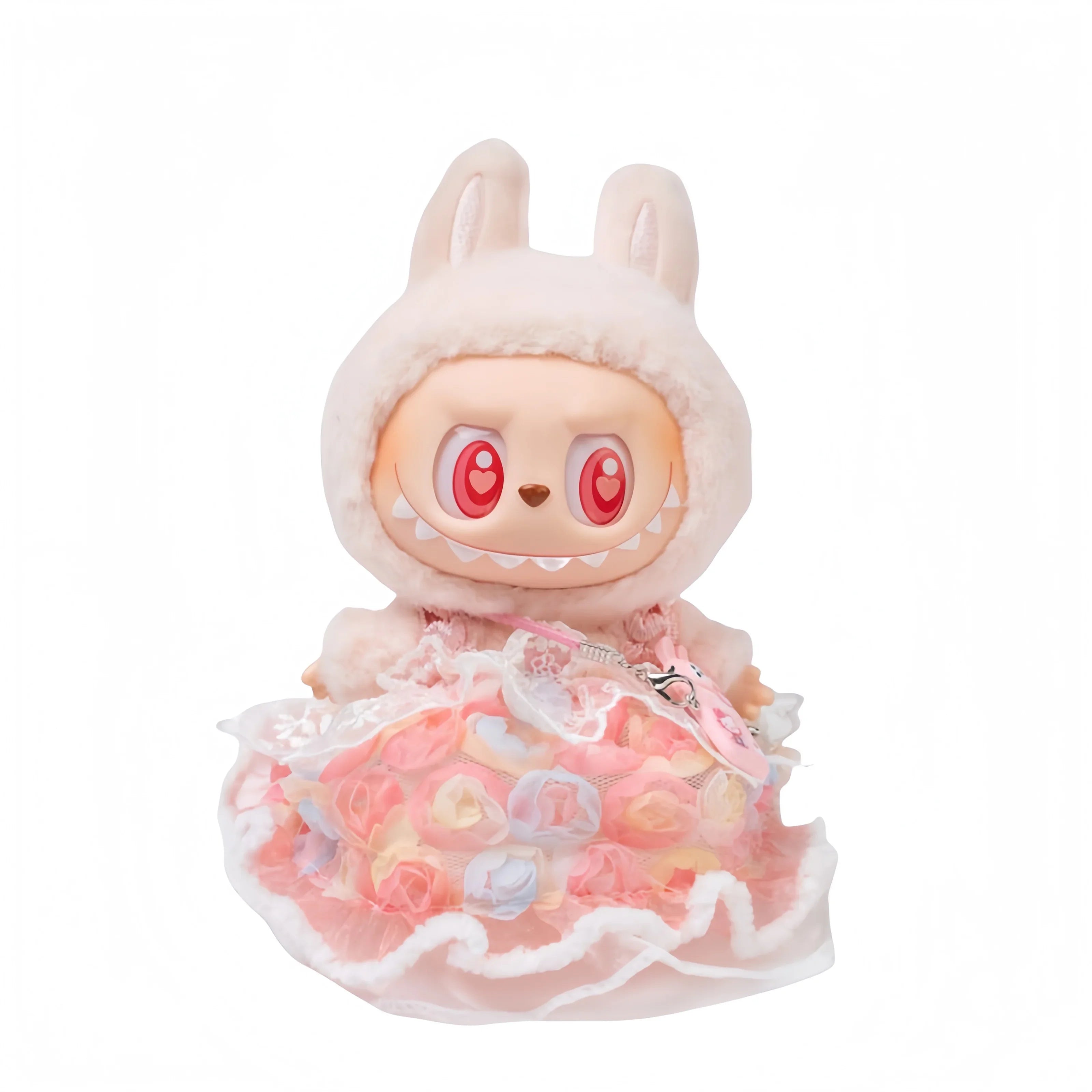 Pop Mart Labubu Doll Clothes – Macaron-Style Skirt & Accessories Set for Sitting Party Series (Fits Gen 1/2, Doll Not Included) - INNZEA OFFICIAL