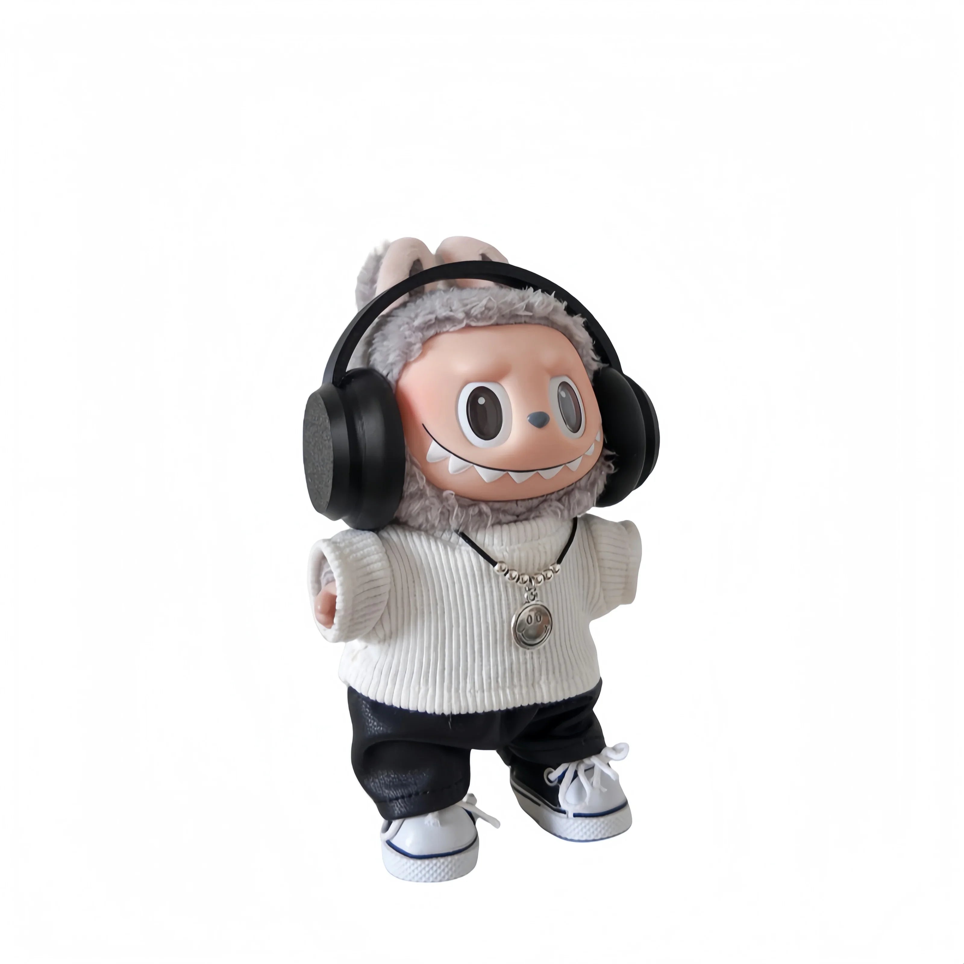 Pop Mart Labubu 1/2/3 Gen Doll Clothes – "Trendy Cool" 5-Piece - INNZEA OFFICIAL