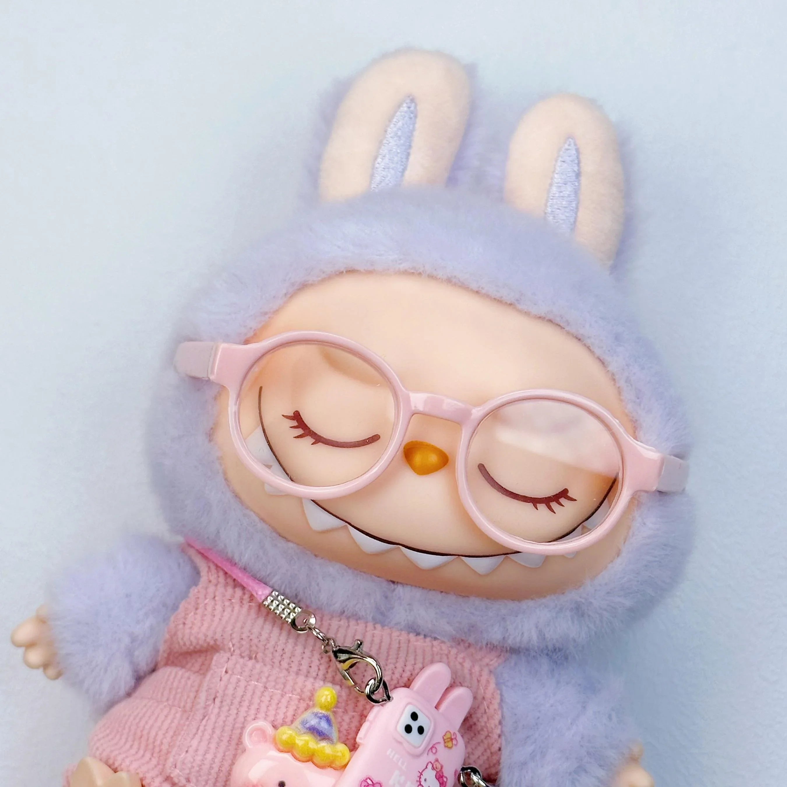 Pop Mart 17cm Labubu Doll Accessories – Fashion Sunglasses in Multiple Colors – Fits Gen 1/2/3 (Doll Not Included) - INNZEA OFFICIAL