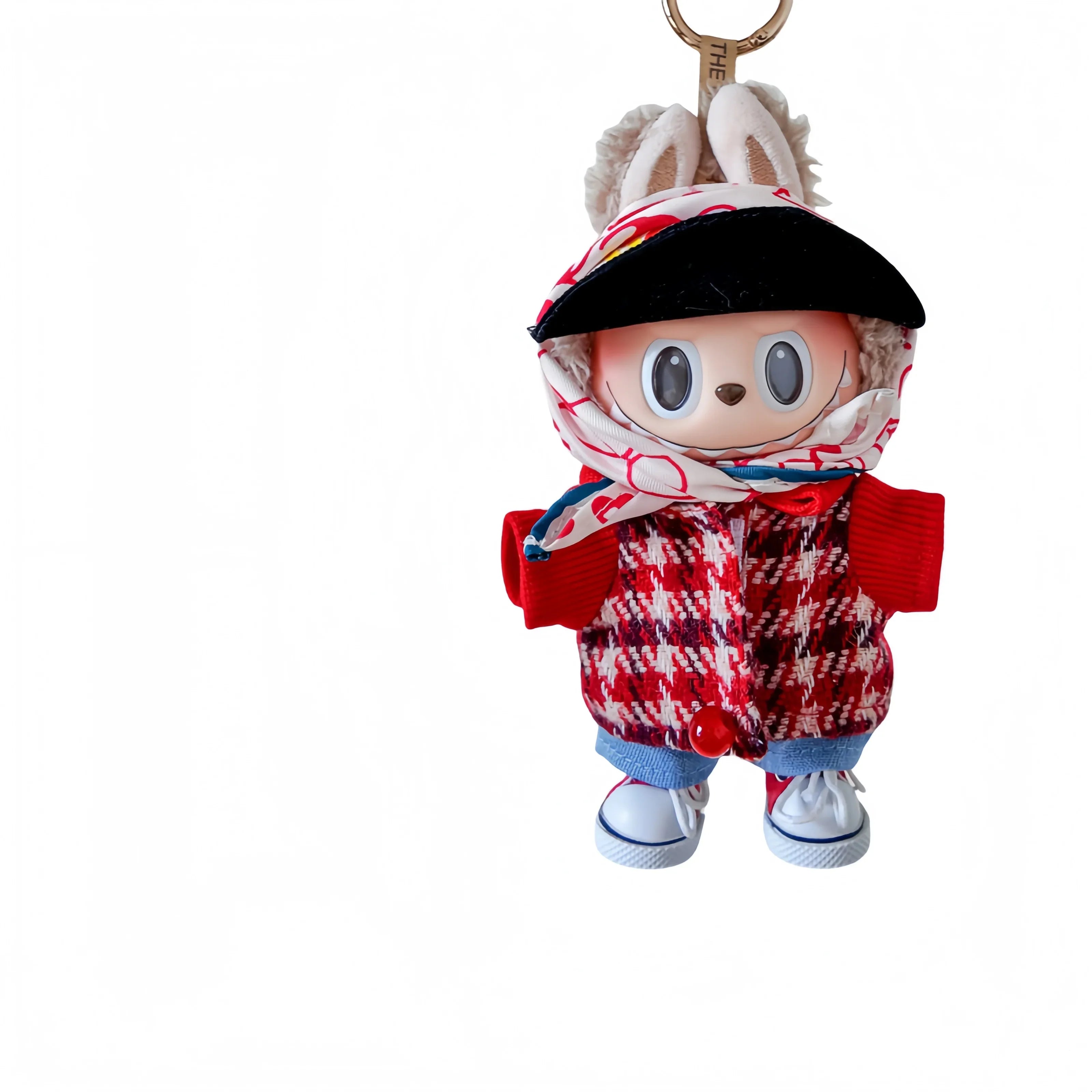 Labubu Doll Costume GD Same Set – 6-Piece G-Dragon Concert Style Outfit for 17cm Dolls - INNZEA OFFICIAL