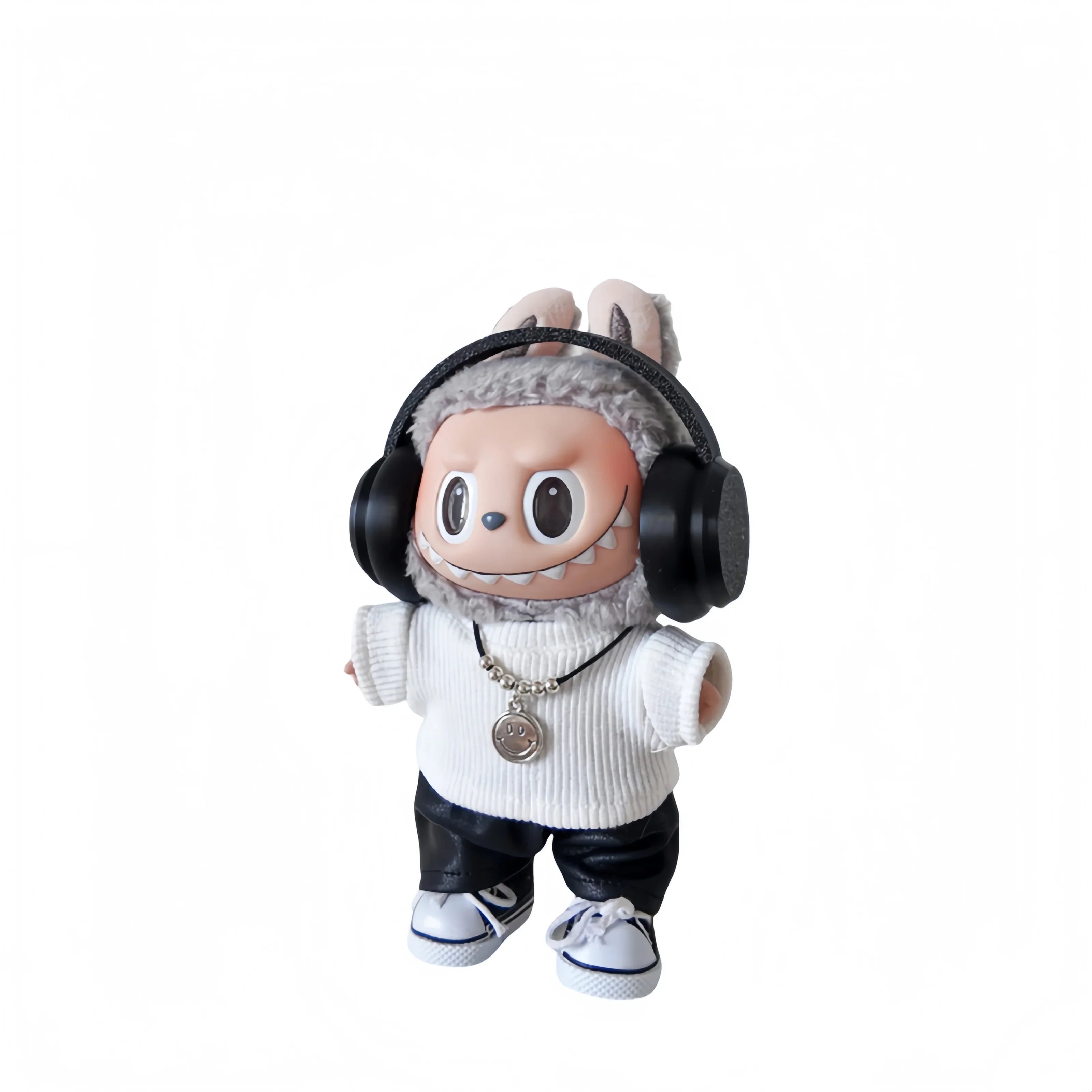 Pop Mart Labubu 1/2/3 Gen Doll Clothes – "Trendy Cool" 5-Piece - INNZEA OFFICIAL