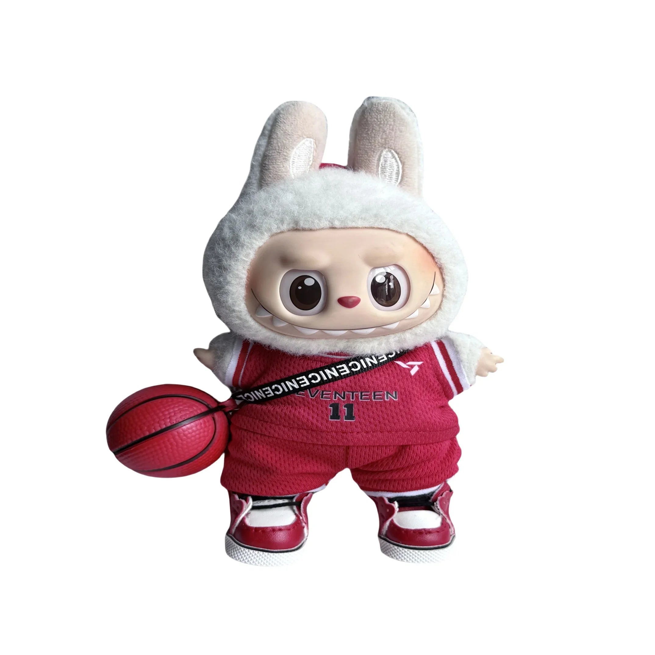 Pop Mart 17cm Labubu Doll Clothes – Soccer & Basketball Sports Uniform Set – Fits Gen 1/2/3 (Clothes Only, Doll Not Included)-04 - INNZEA OFFICIAL