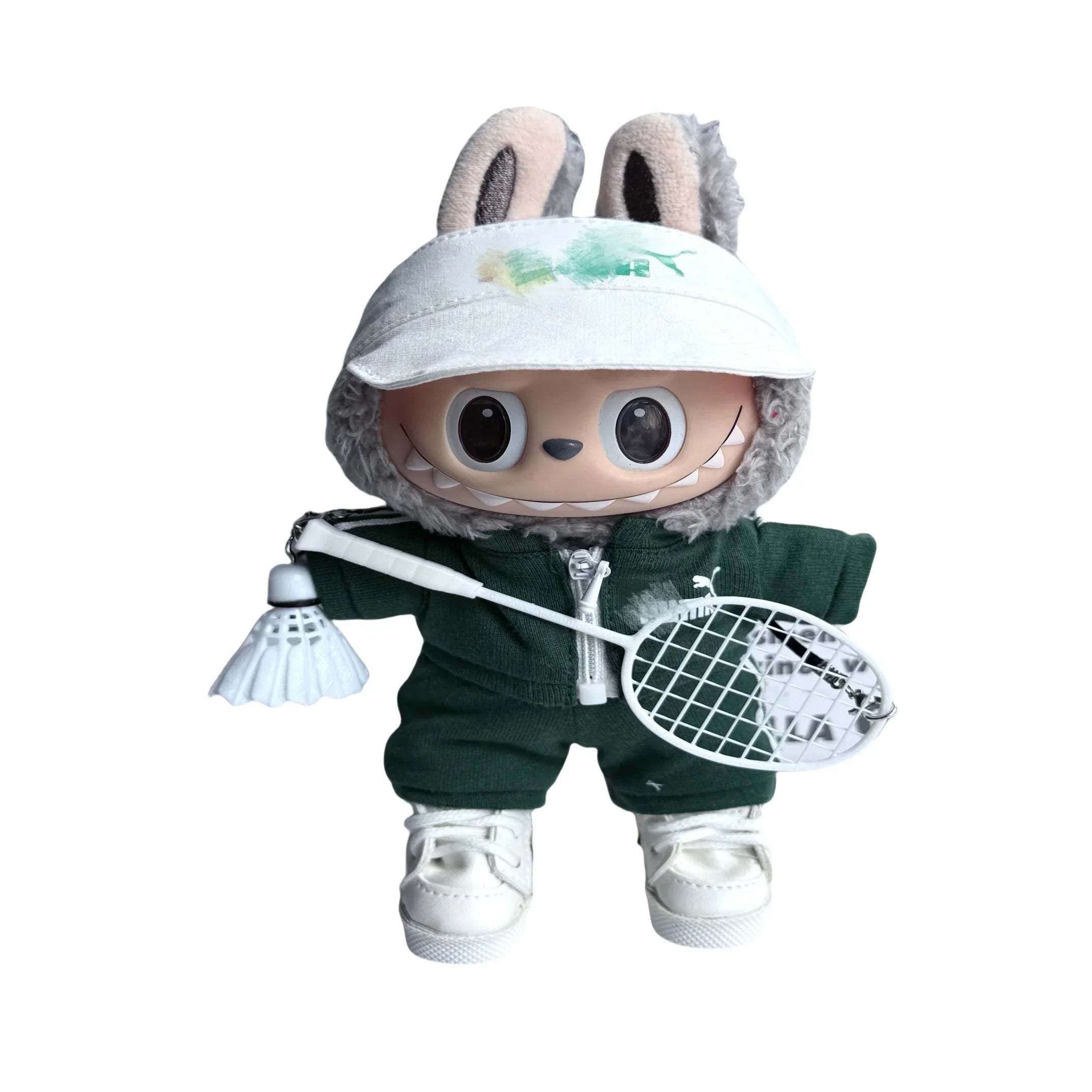 Pop Mart 17cm Labubu Doll Clothes – 6-Piece Sports Outfit Set (4 Styles Available) – Fits Gen 1/2/3 (Doll Not Included)-06 - INNZEA OFFICIAL