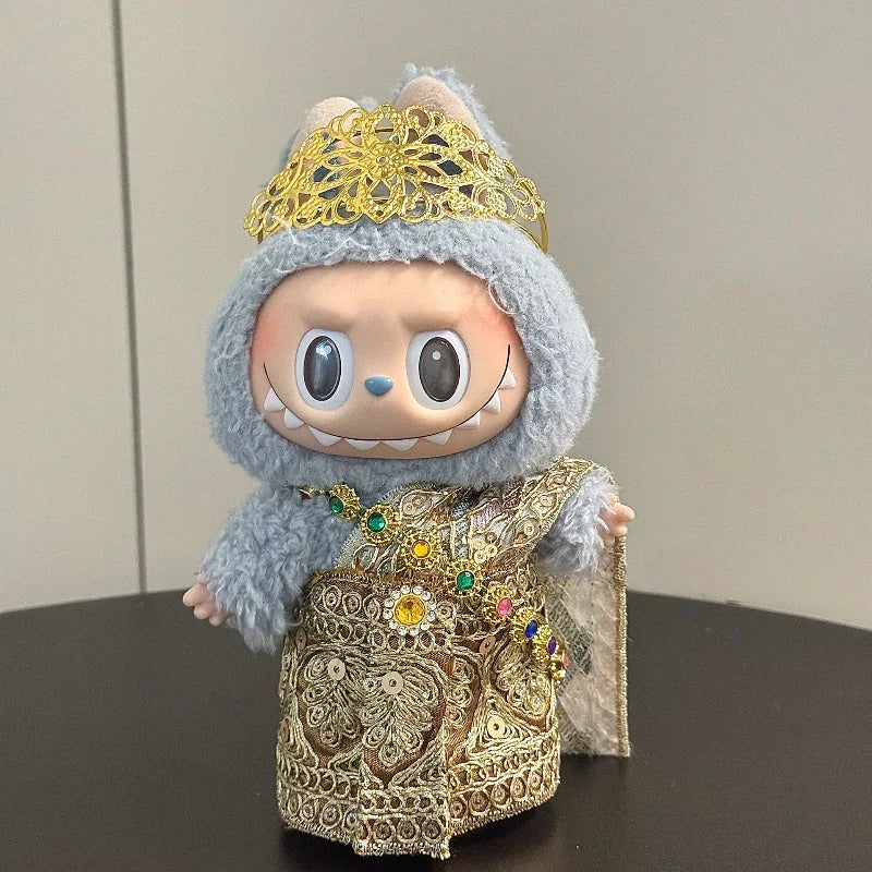 Pop Mart Labubu 17cm Doll Clothes – Ethnic Style Outfit Set (Fits Gen 1/2/3, Doll Not Included) - INNZEA OFFICIAL