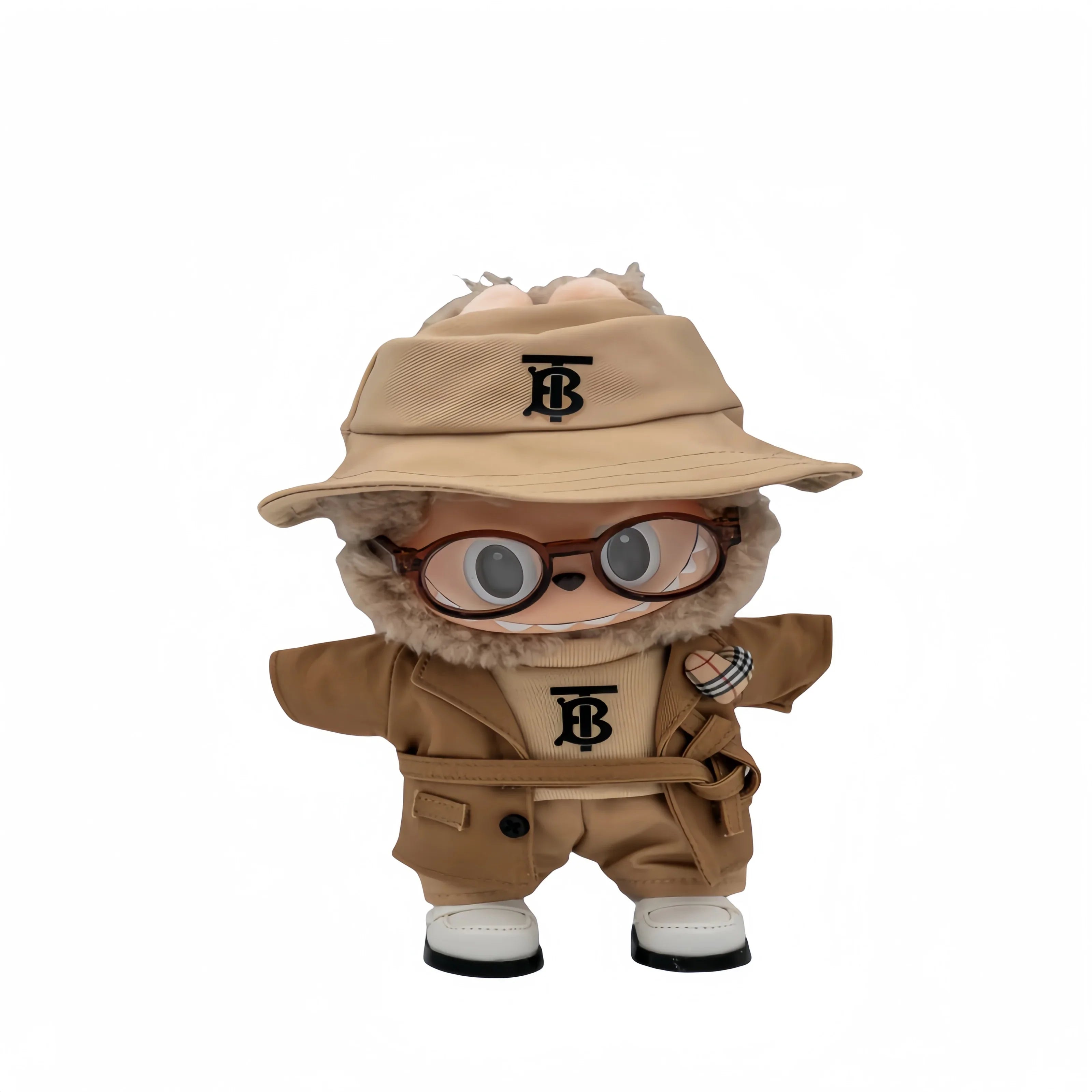 Pop Mart 17cm Labubu Doll Clothes – Designer-Inspired High-Fashion Streetwear Outfit 6-Piece Set – Fits Gen 1/2/3 (Clothes Only, Doll Not Included)-10 - INNZEA OFFICIAL