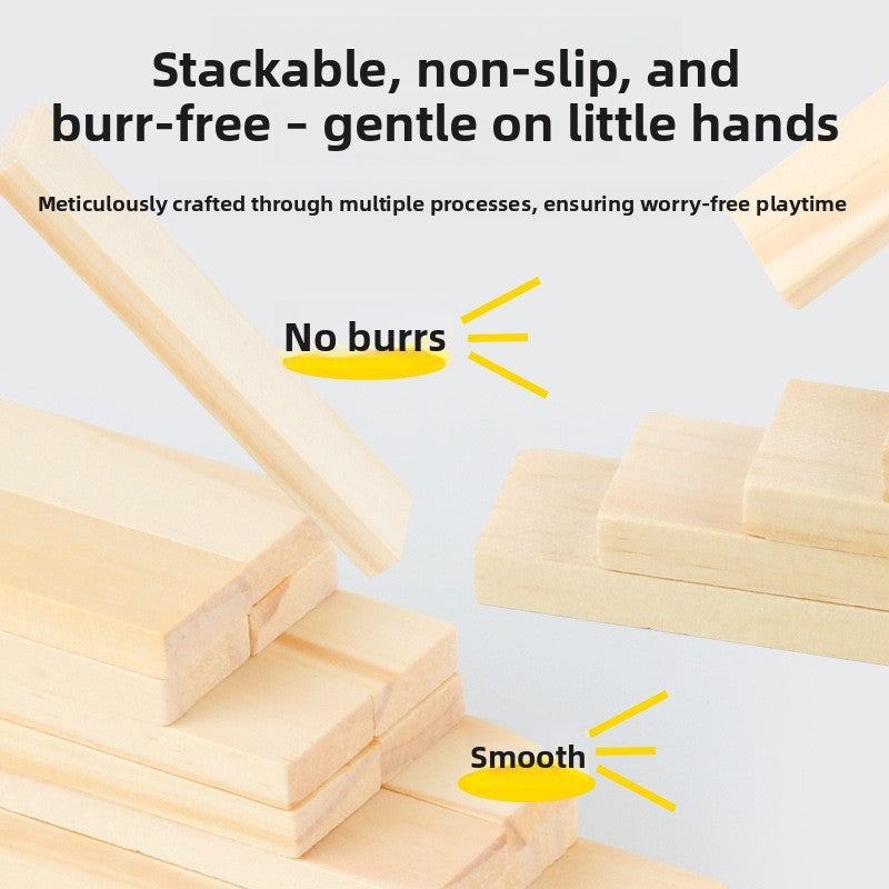 CECPC Archimedes Wooden Blocks – Montessori DIY Construction Set for Preschool, Educational Toy for Kids