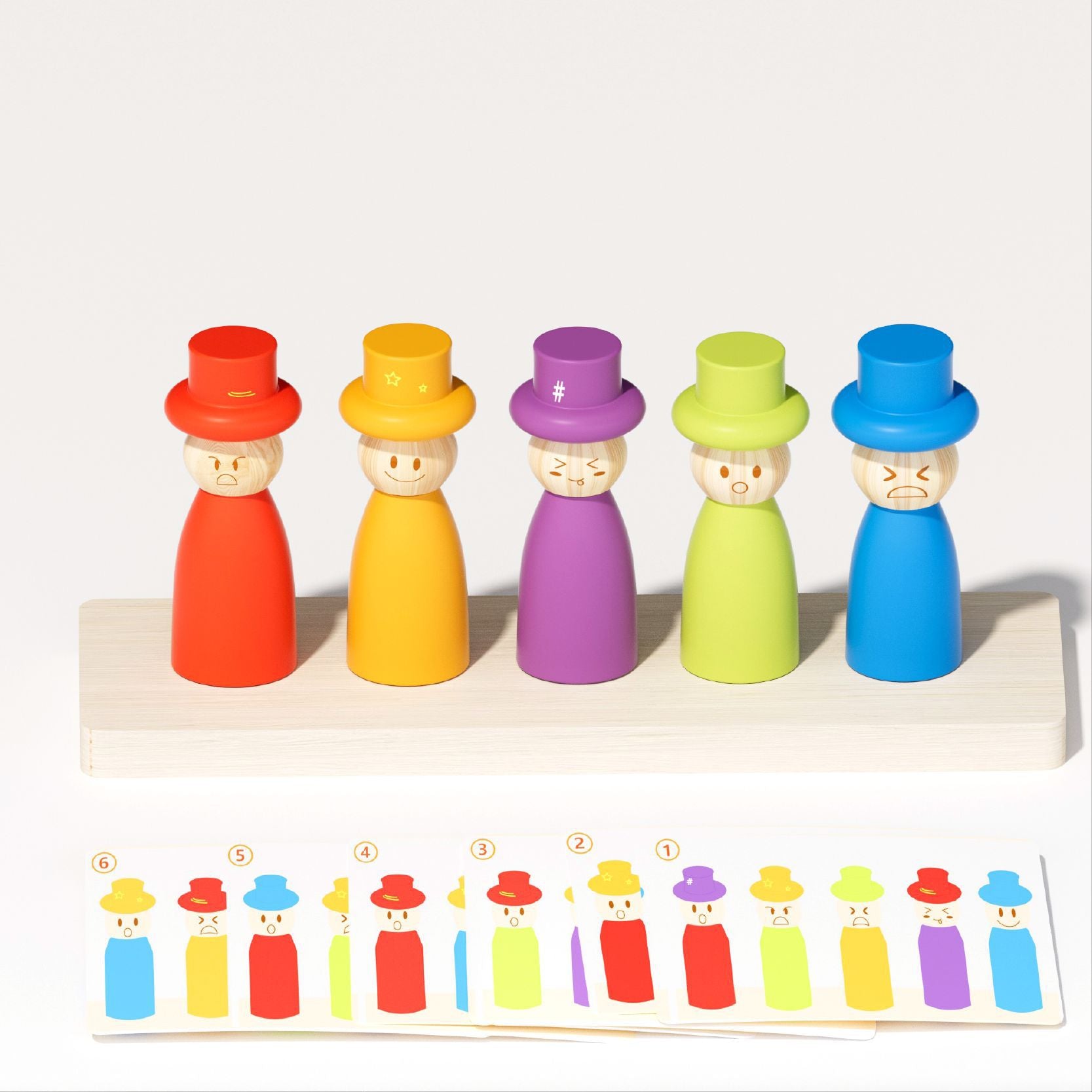 CECPC Archimedes Wooden Blocks – Montessori DIY Construction Set for Preschool, Educational Toy for Kids