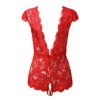 厂家批发情趣内衣露背深V领蕾丝花边激情诱惑睡衣镂空情趣内衣