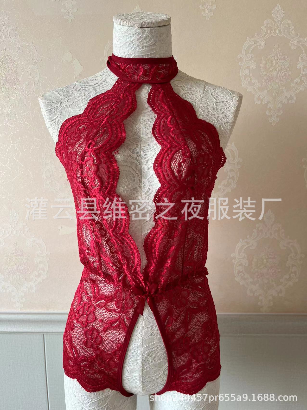 外贸大码亚马逊情趣内衣批发情趣睡衣工厂 开档连体衣新品爆款