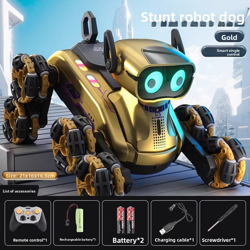 [Factory Direct] Transforming RC Robot Dog Car – 4WD Stunt Remote Control Toy with Gesture Sensor, Smart RC Vehicle for Kids 08
