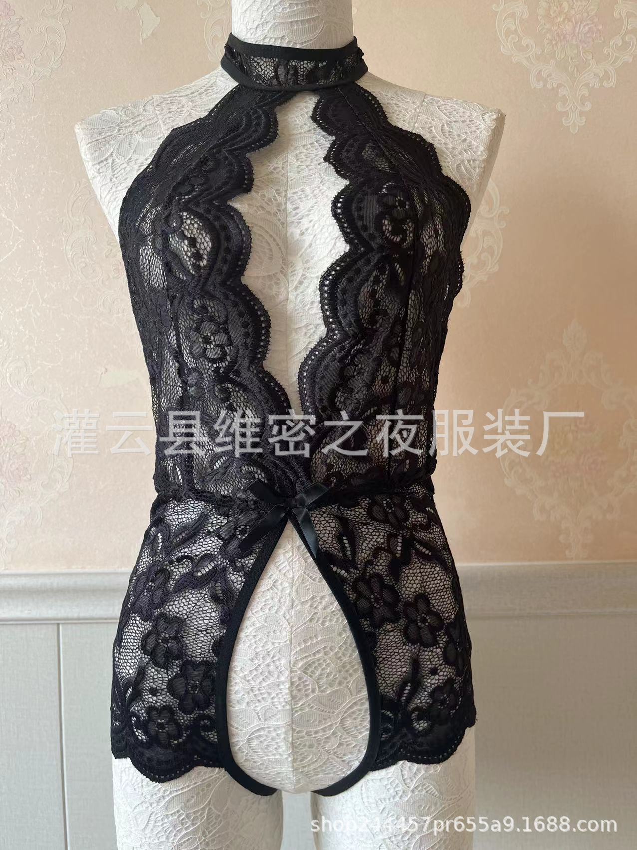 外贸大码亚马逊情趣内衣批发情趣睡衣工厂 开档连体衣新品爆款