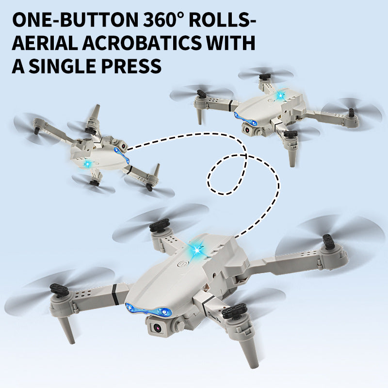 E99 Foldable Drone with HD Camera – RC Quadcopter for Kids