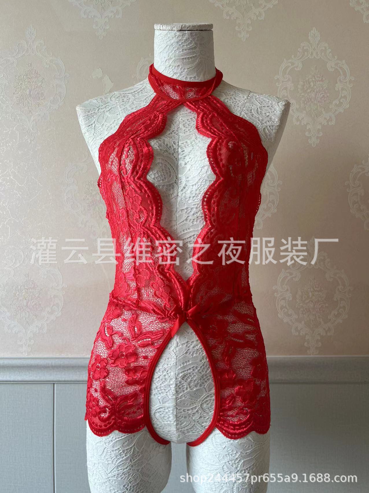 外贸大码亚马逊情趣内衣批发情趣睡衣工厂 开档连体衣新品爆款