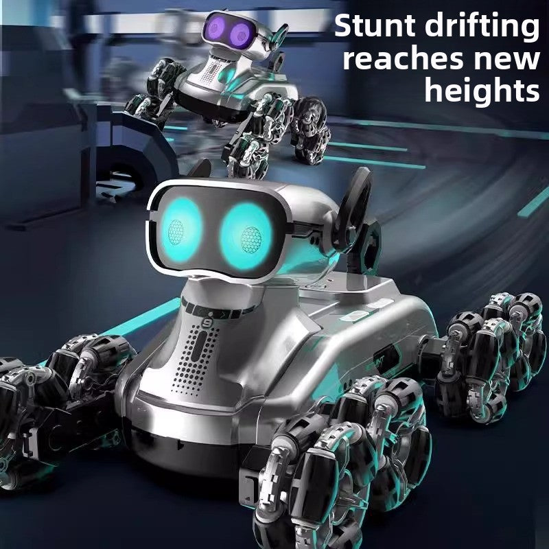 [Factory Direct] Transforming RC Robot Dog Car – 4WD Stunt Remote Control Toy with Gesture Sensor, Smart RC Vehicle for Kids 08