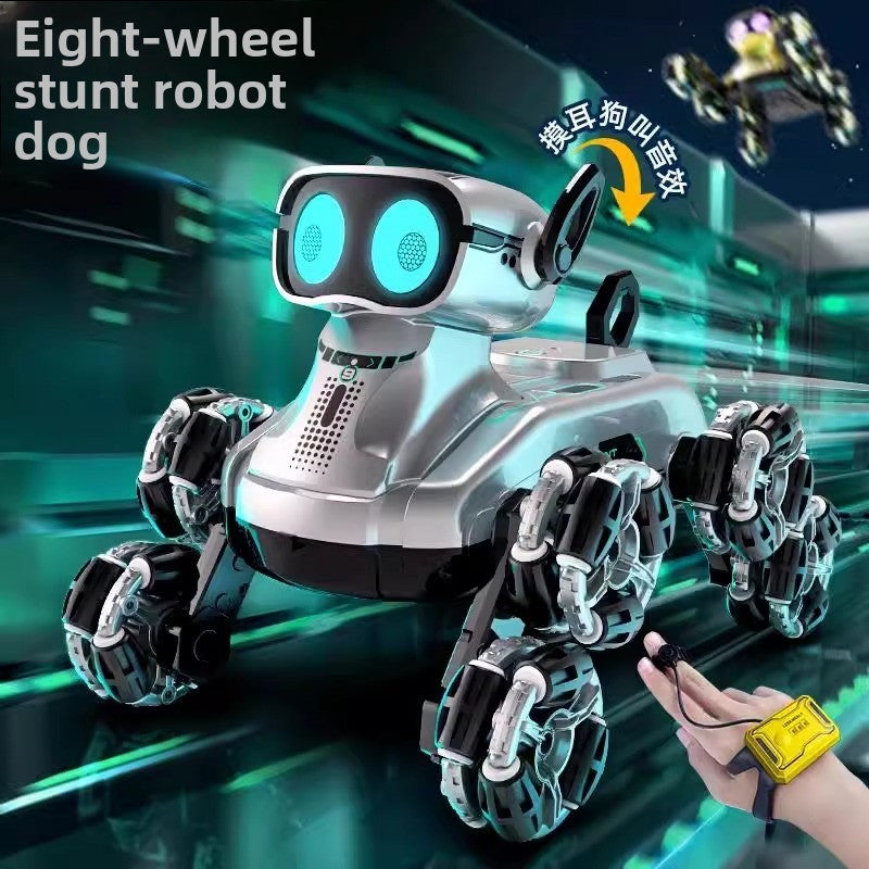 [Factory Direct] Transforming RC Robot Dog Car – 4WD Stunt Remote Control Toy with Gesture Sensor, Smart RC Vehicle for Kids 08