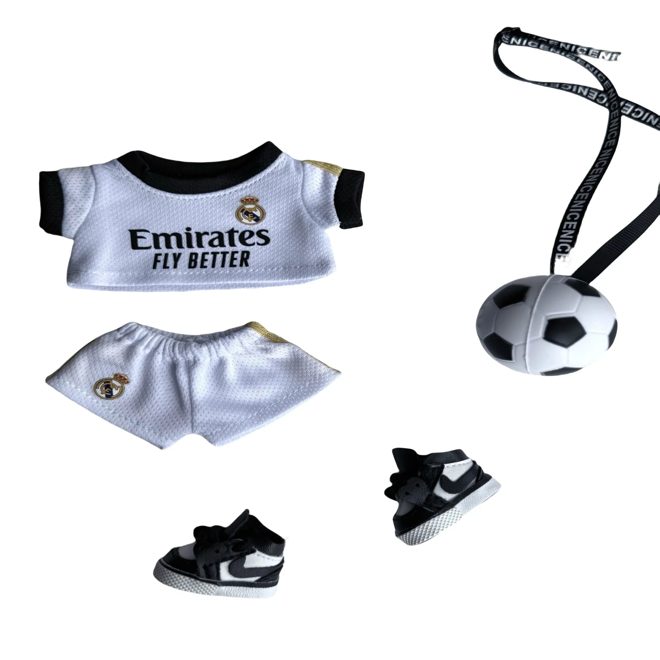 Pop Mart 17cm Labubu Doll Clothes – Soccer & Basketball Sports Uniform Set – Fits Gen 1/2/3 (Clothes Only, Doll Not Included)-04 - INNZEA OFFICIAL