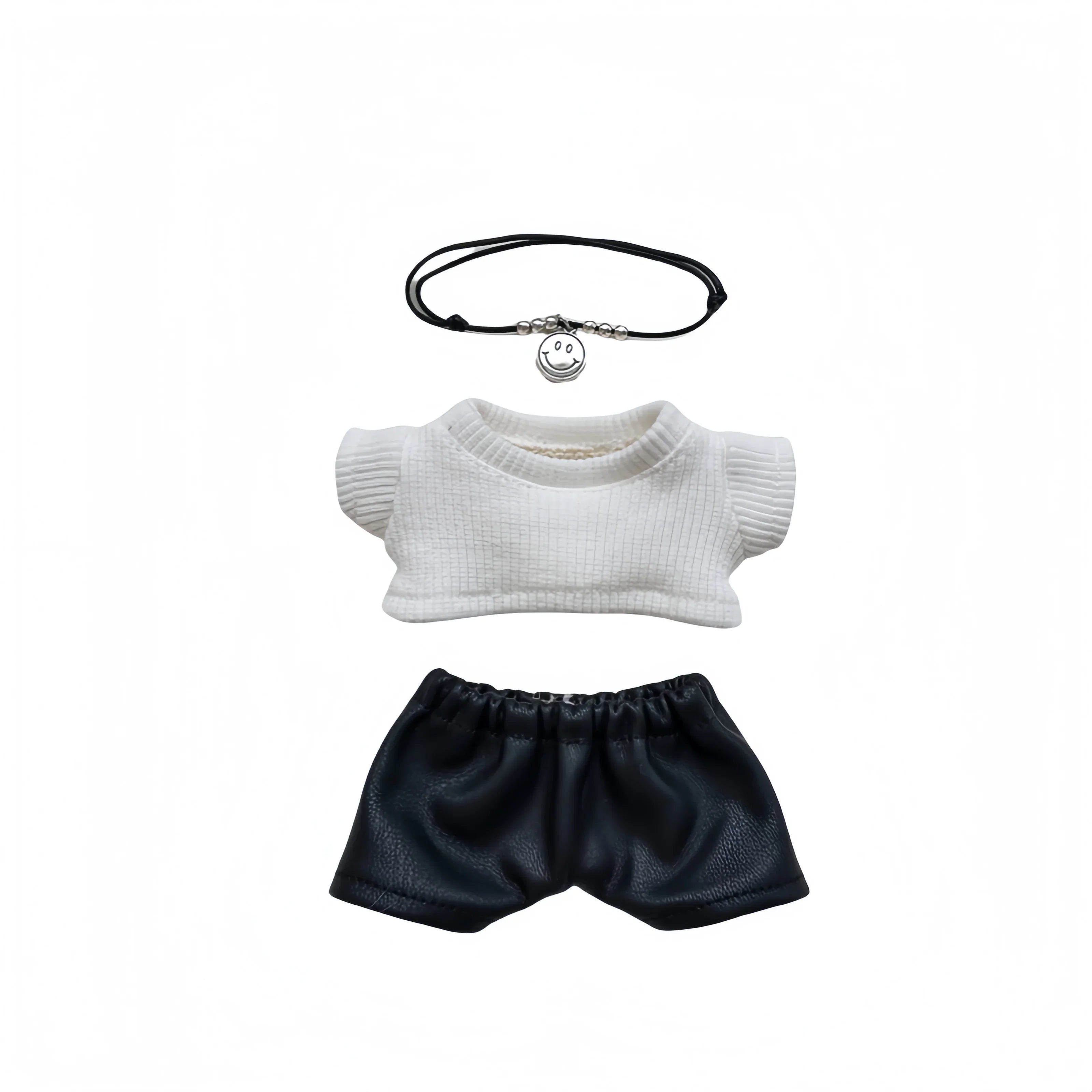 Pop Mart Labubu 1/2/3 Gen Doll Clothes – "Trendy Cool" 5-Piece - INNZEA OFFICIAL
