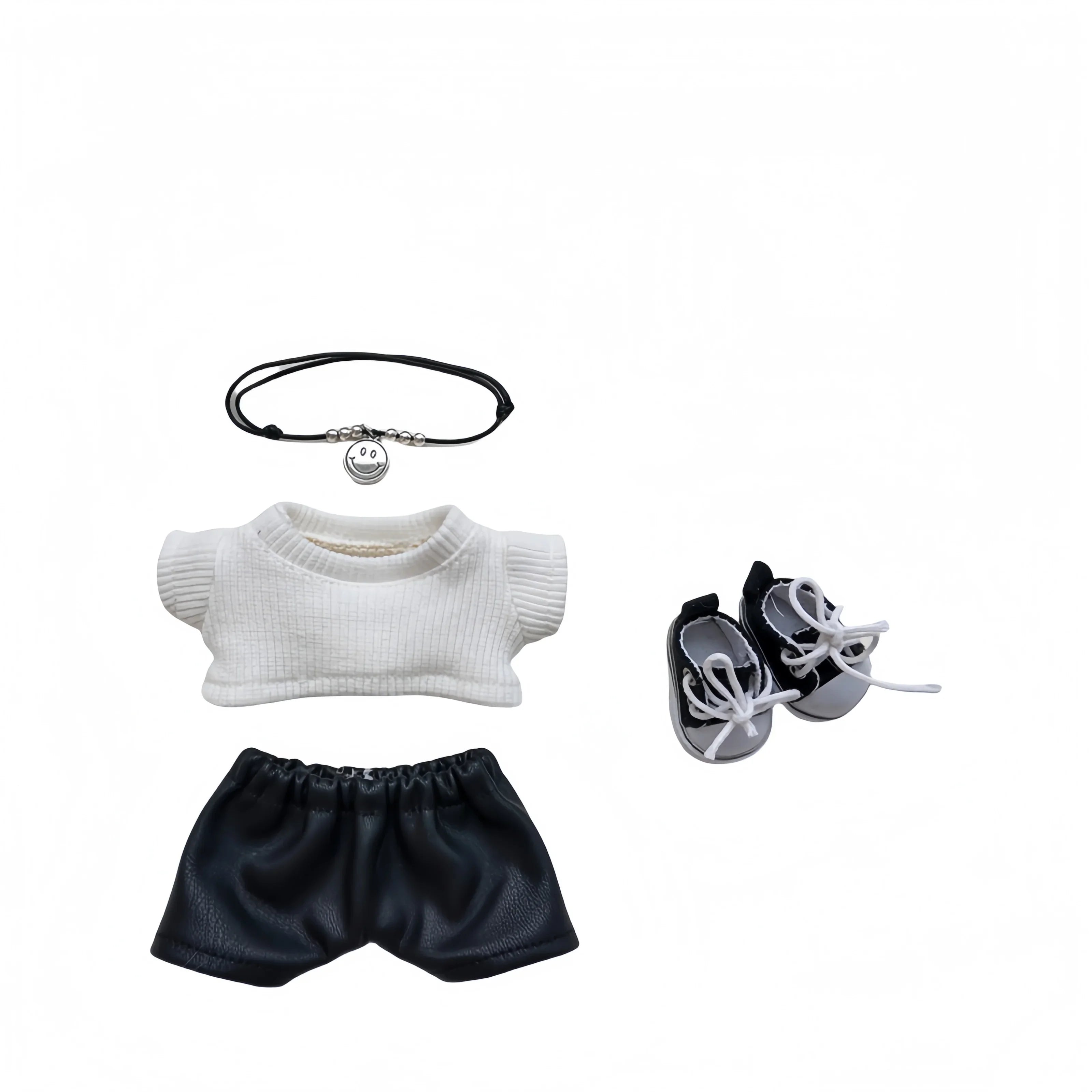 Pop Mart Labubu 1/2/3 Gen Doll Clothes – "Trendy Cool" 5-Piece - INNZEA OFFICIAL