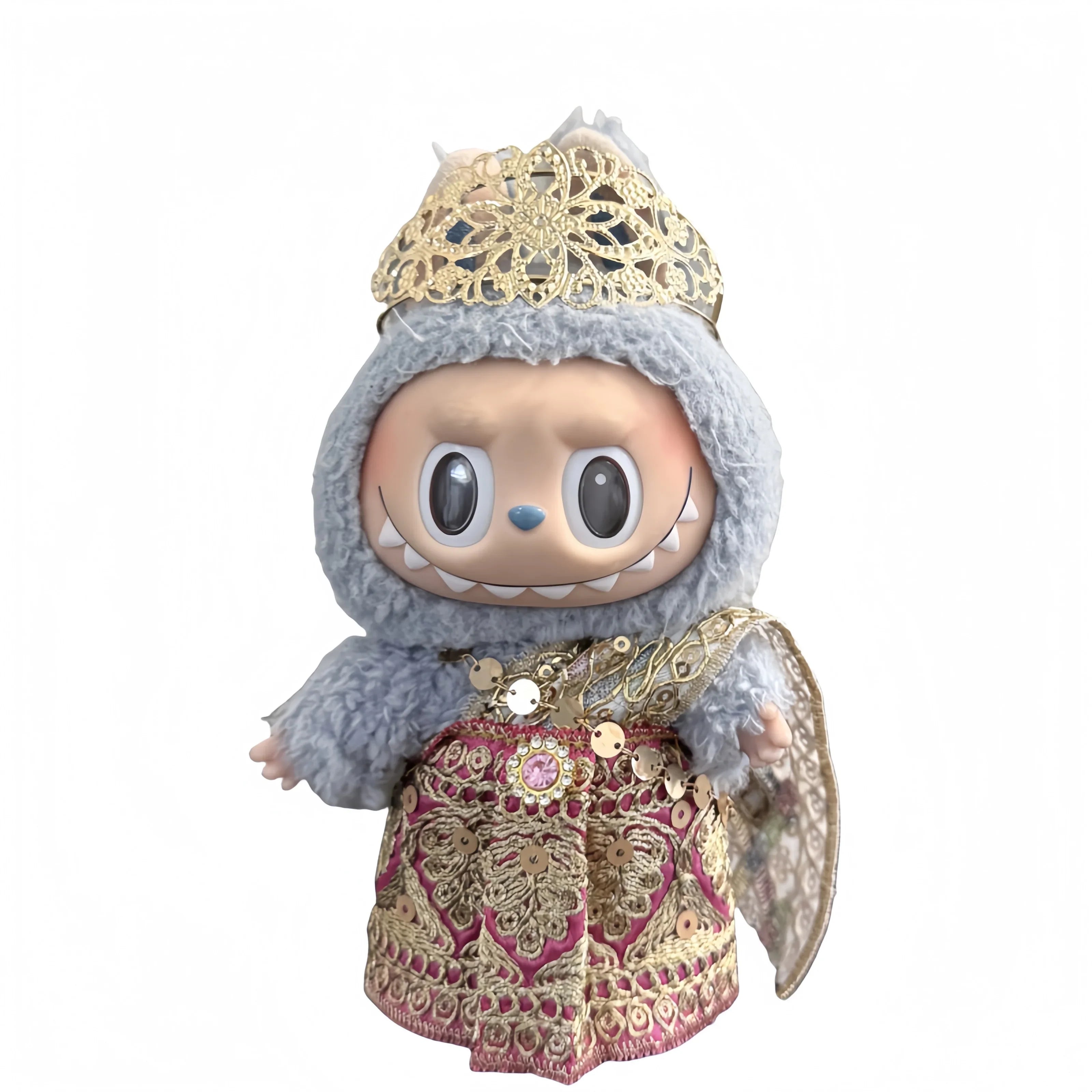 Pop Mart Labubu 17cm Doll Clothes – Ethnic Style Outfit Set (Fits Gen 1/2/3, Doll Not Included) - INNZEA OFFICIAL