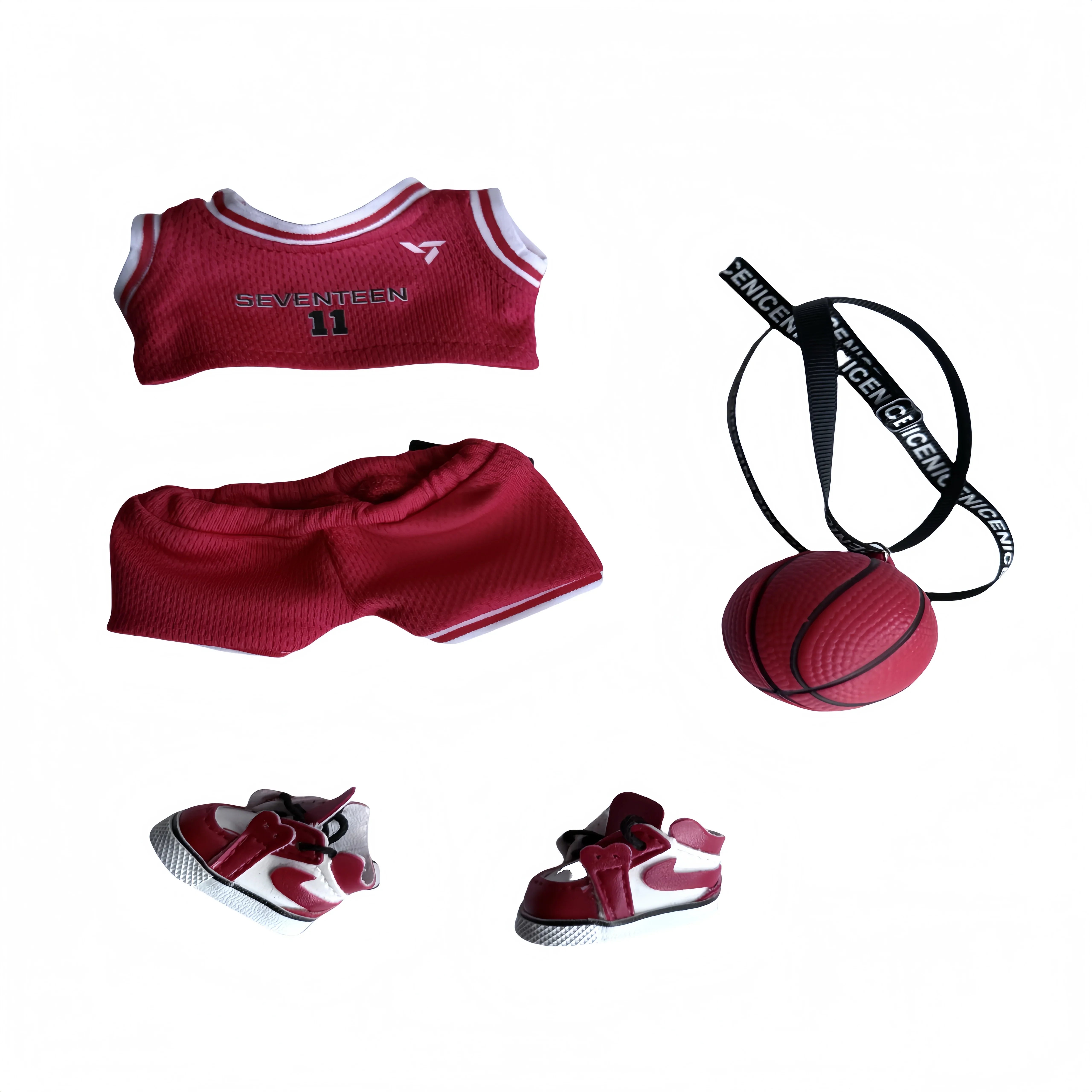 Pop Mart 17cm Labubu Doll Clothes – Soccer & Basketball Sports Uniform Set – Fits Gen 1/2/3 (Clothes Only, Doll Not Included)-04 - INNZEA OFFICIAL