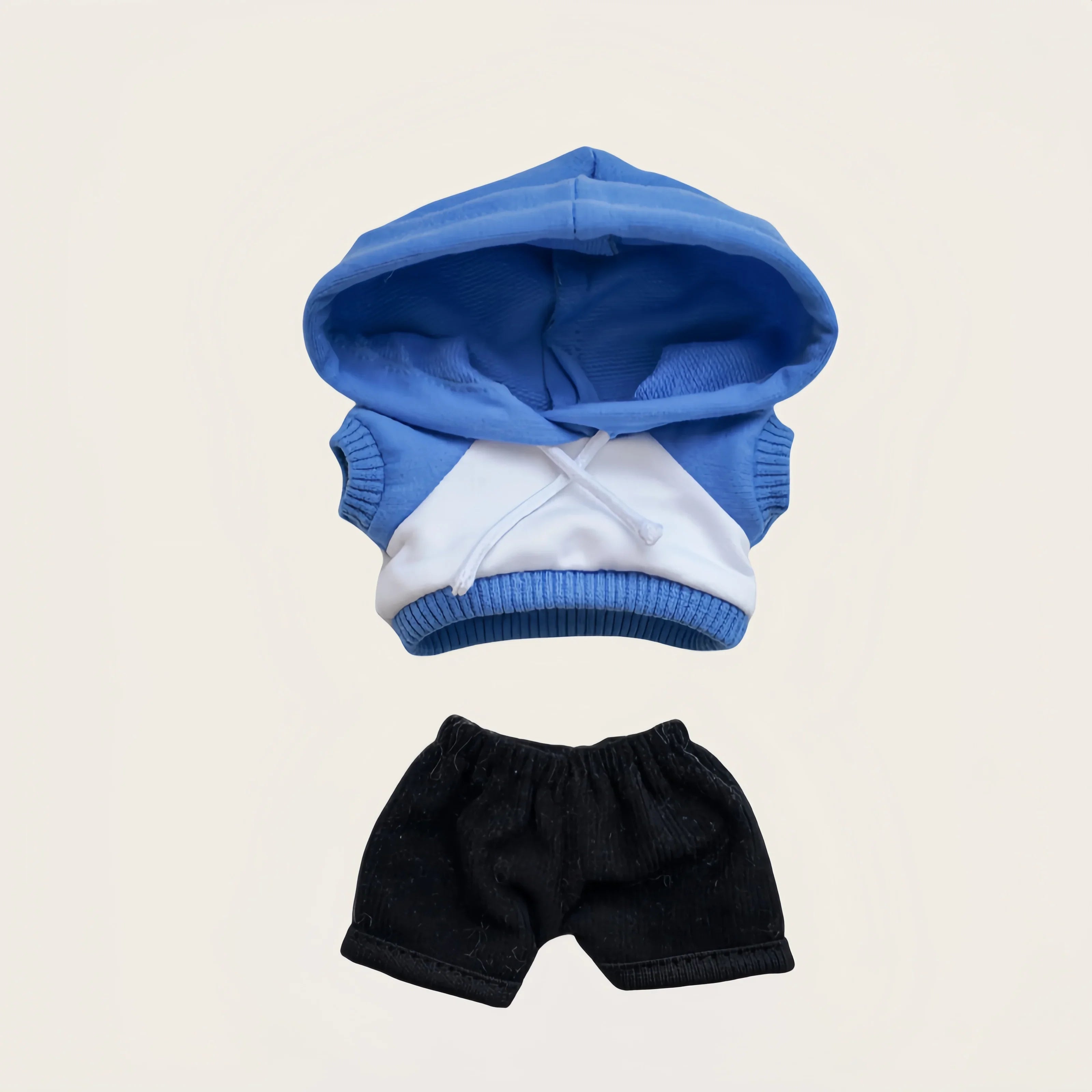 Pop Mart Labubu 1/2/3 Gen Doll Clothes – "High Energy" Sweatshirt Outfit for Soft Vinyl Sitting Dolls (Clothes Only) - INNZEA OFFICIAL