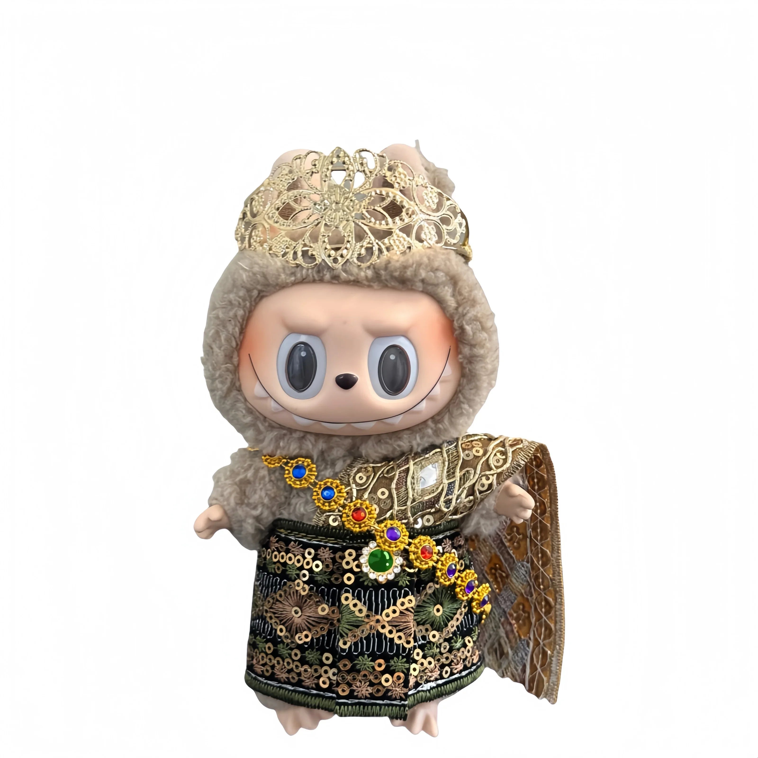 Pop Mart Labubu 17cm Doll Clothes – Ethnic Style Outfit Set (Fits Gen 1/2/3, Doll Not Included) - INNZEA OFFICIAL