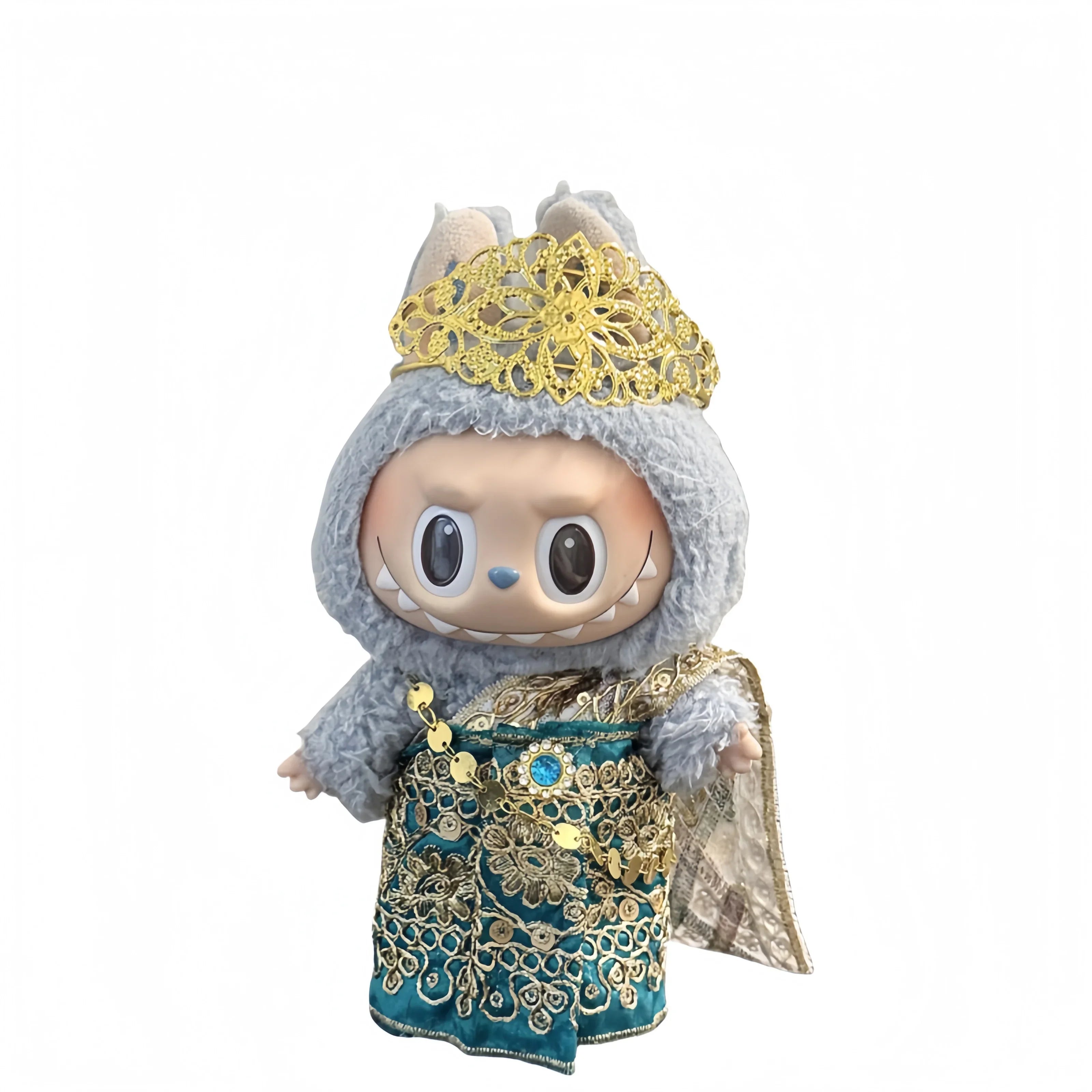 Pop Mart Labubu 17cm Doll Clothes – Ethnic Style Outfit Set (Fits Gen 1/2/3, Doll Not Included) - INNZEA OFFICIAL