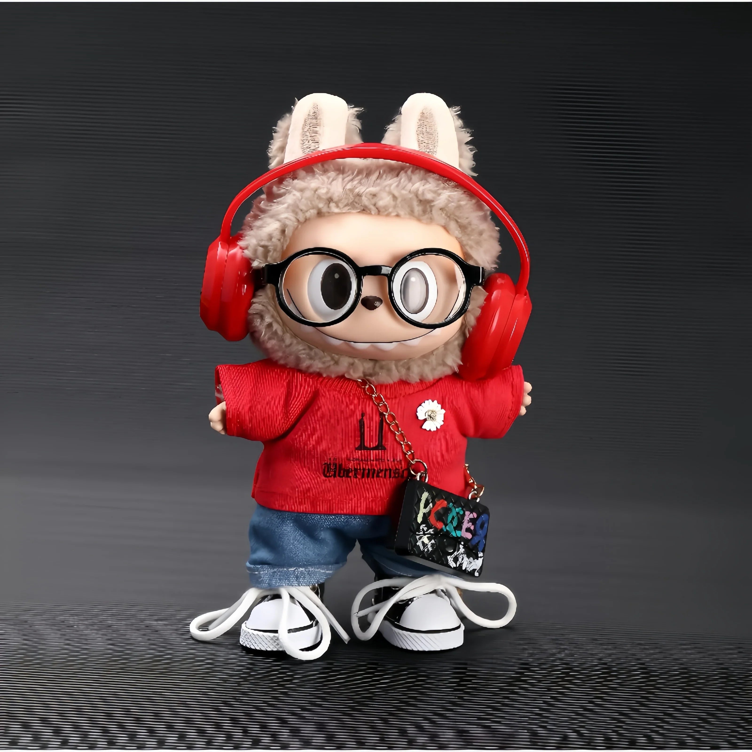 Pop Mart Labubu 1/2/3 Gen Doll Clothes Straw Hat 6-Piece Set GD Edition (Clothes Only) - INNZEA OFFICIAL