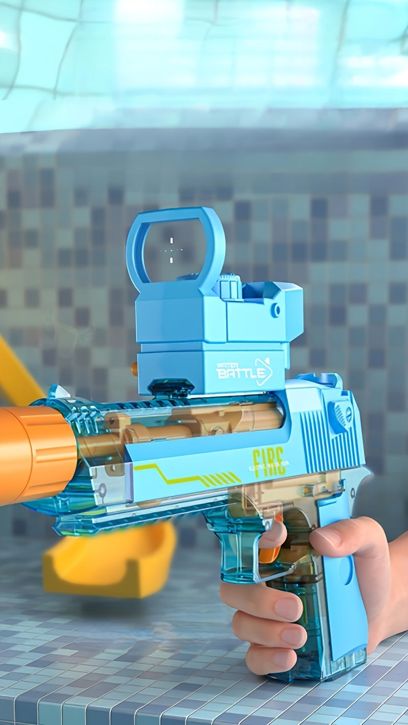 Automatic High-Capacity Water Blaster (525cc) – Luxury Summer Outdoor Spray Gun for Kids & Adults