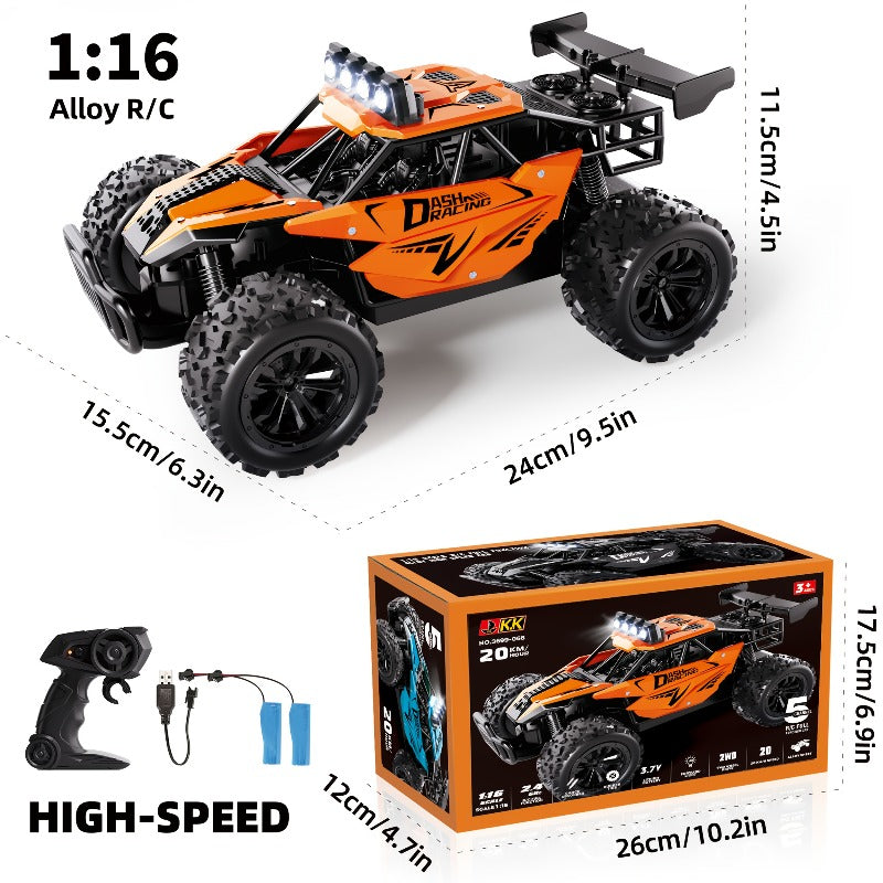 [Factory Direct]  Alloy RC Car – 2.4GHz 4WD Off-Road High-Speed Remote Control Truck 02