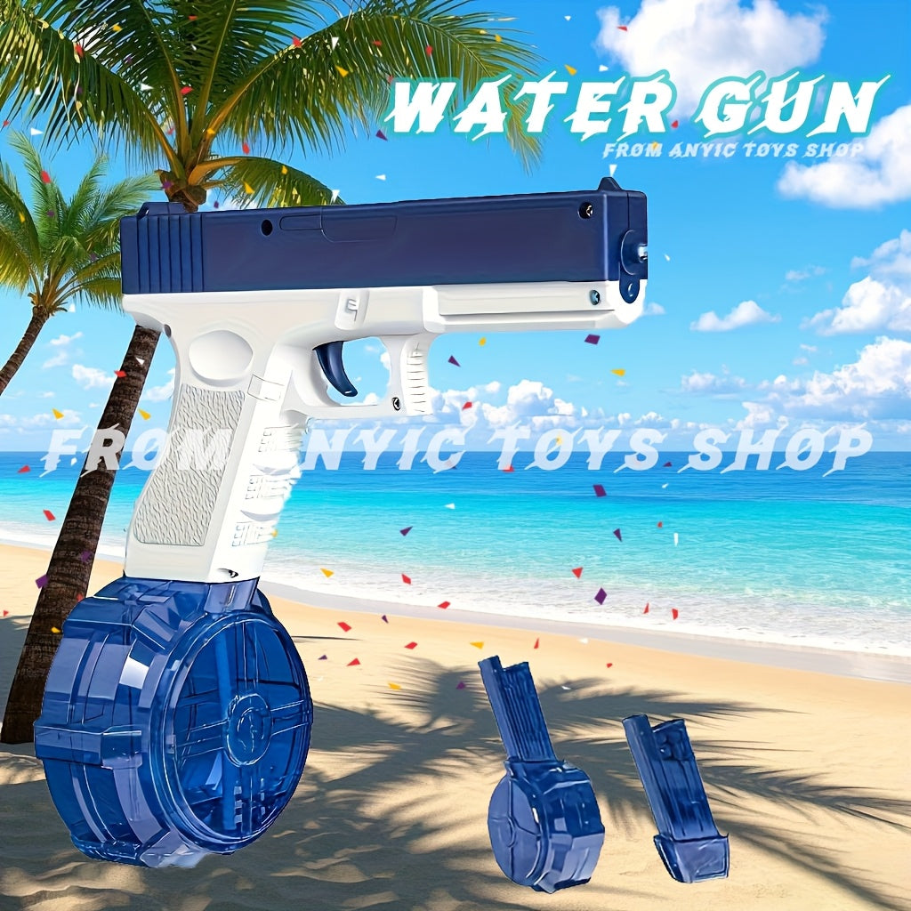Automatic High-Capacity Water Blaster (525cc) – Luxury Summer Outdoor Spray Gun for Kids & Adults