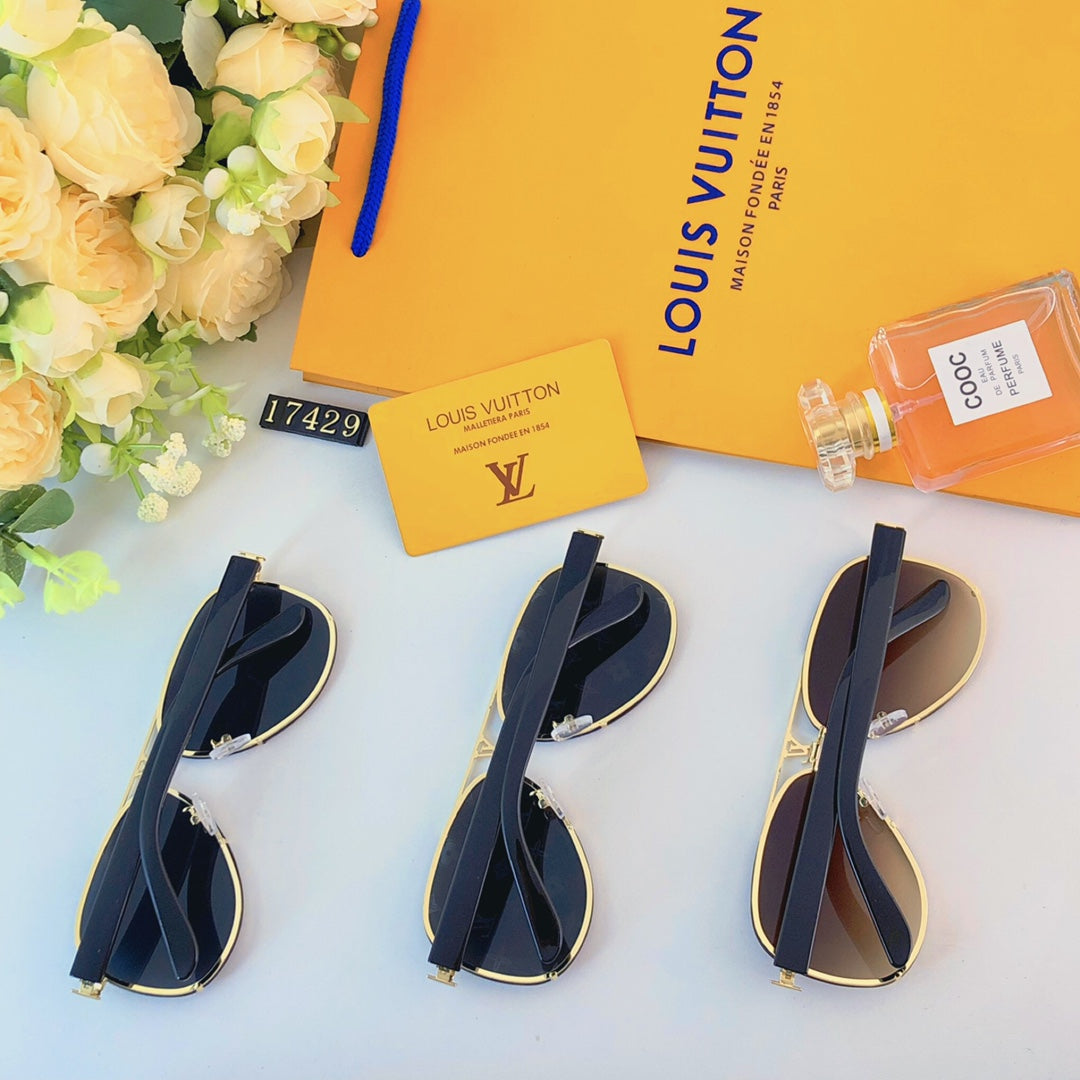 LV popular printed sunglasses-185