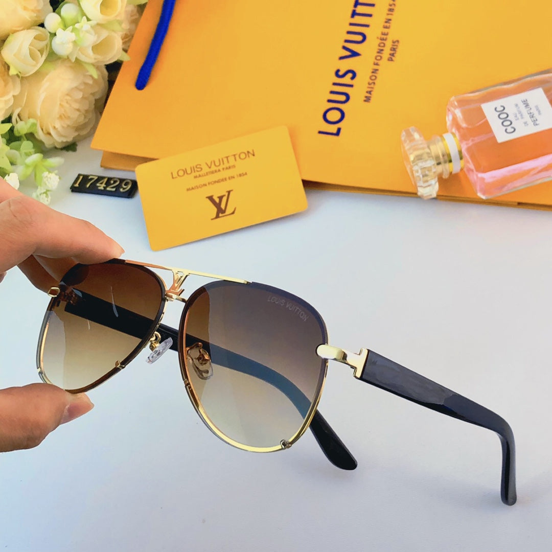 LV popular printed sunglasses-185