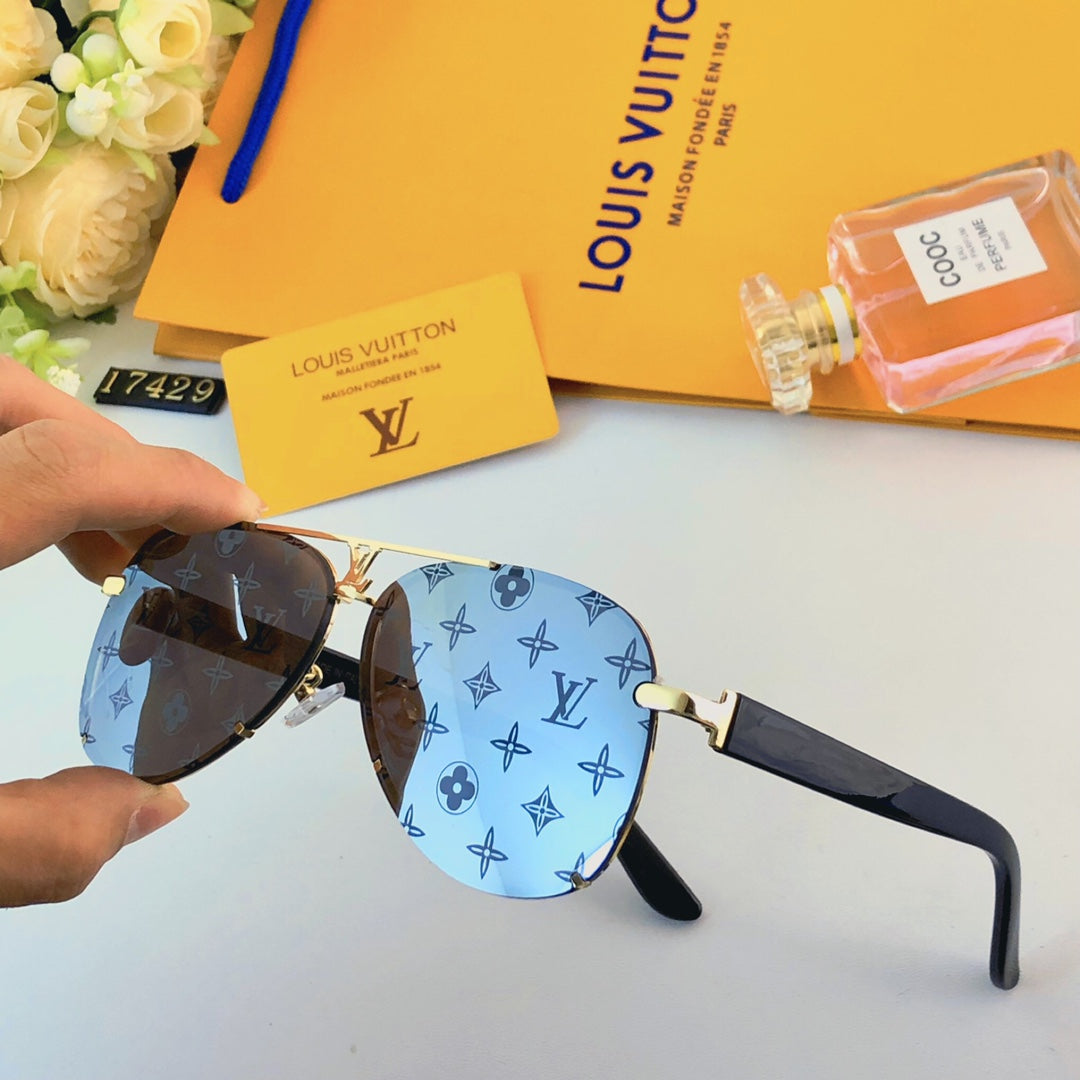 LV popular printed sunglasses-185