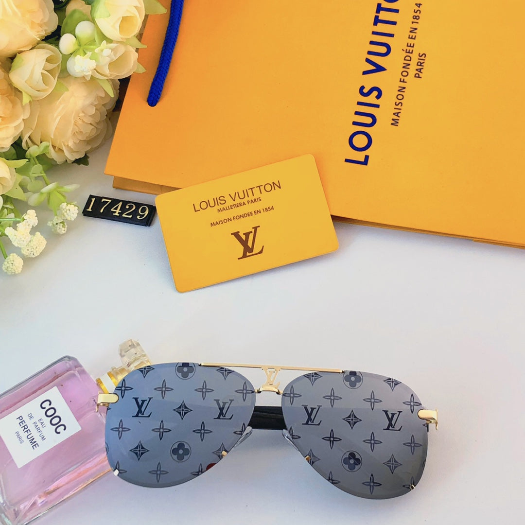 LV popular printed sunglasses-185