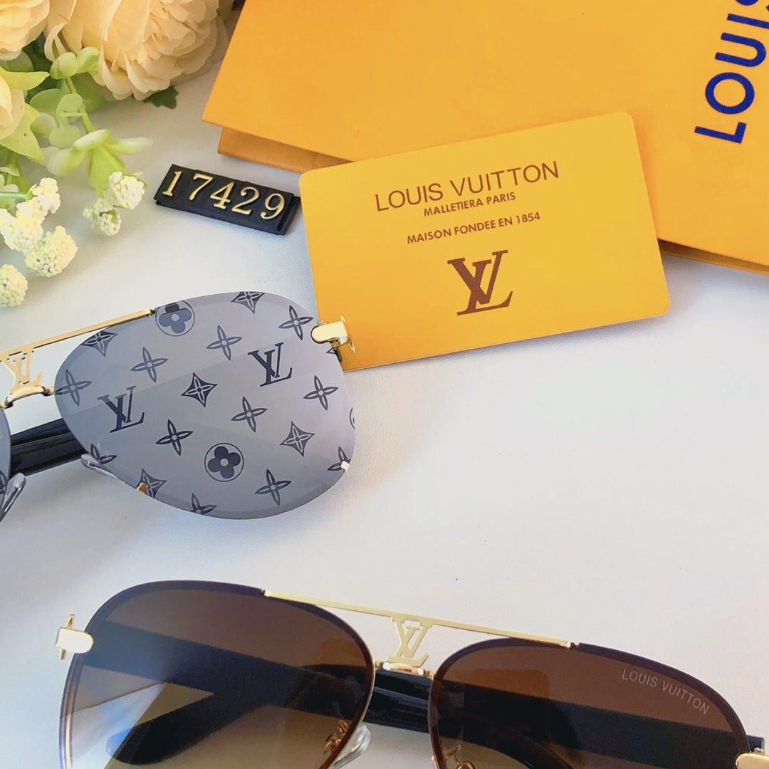 LV popular printed sunglasses-185