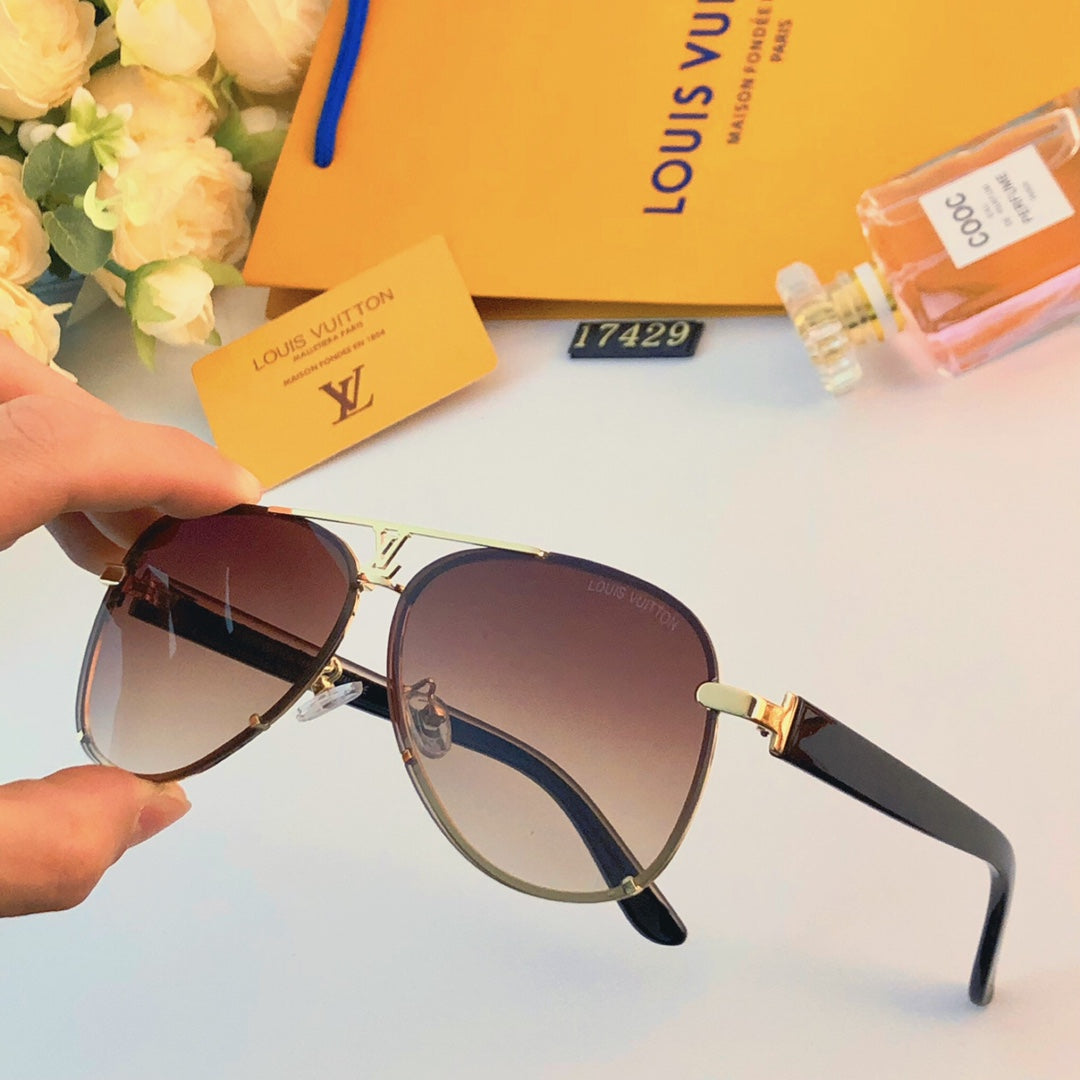 LV popular printed sunglasses-189