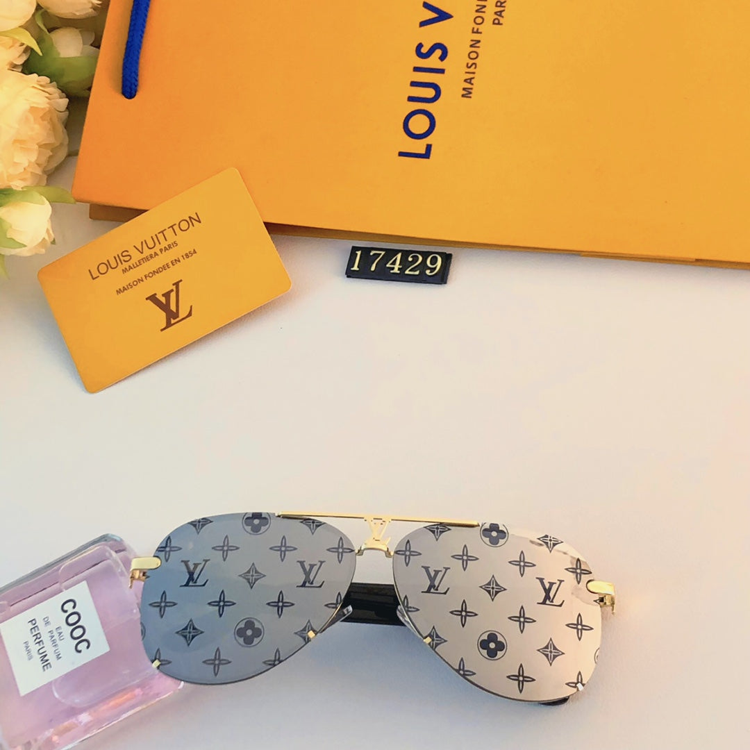 LV popular printed sunglasses-189