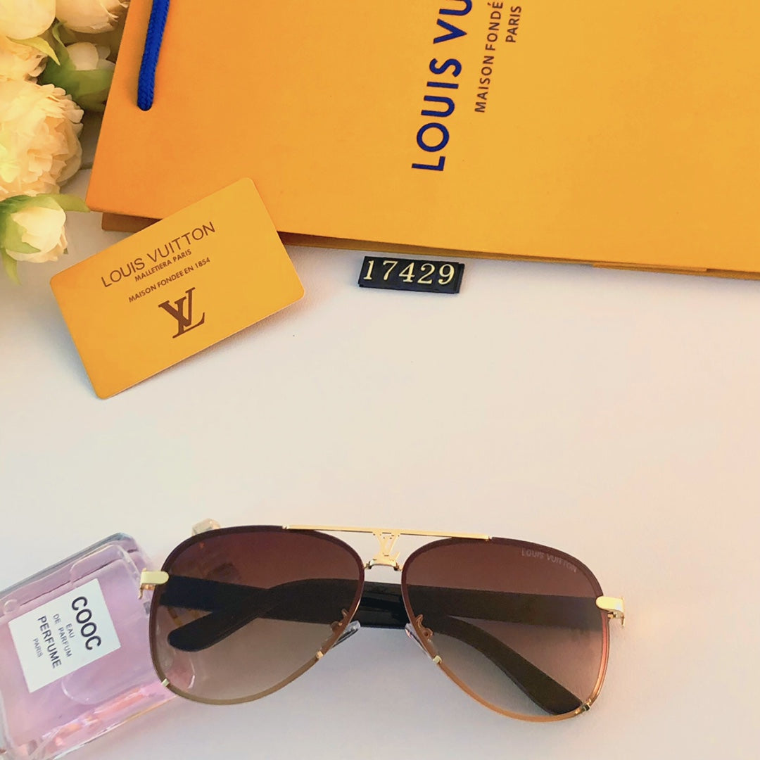 LV popular printed sunglasses-189