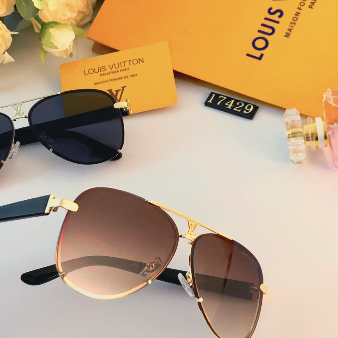 LV popular printed sunglasses-189