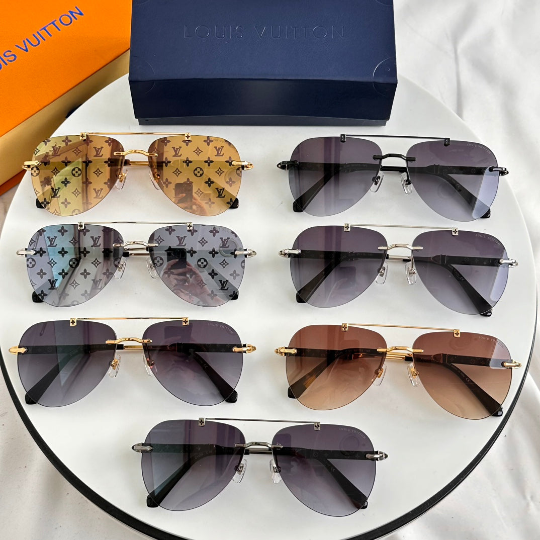 LV popular printed sunglasses-190