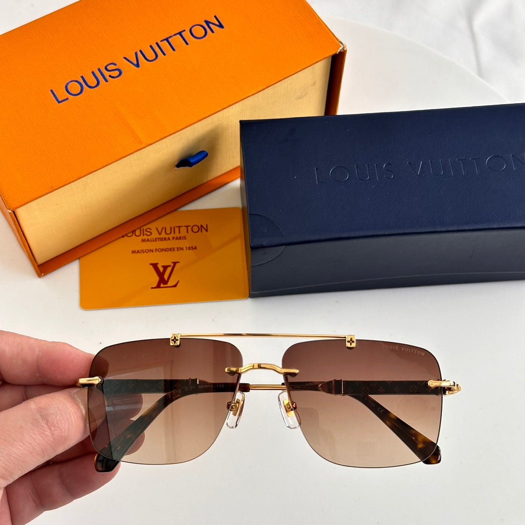 LV popular printed sunglasses-191