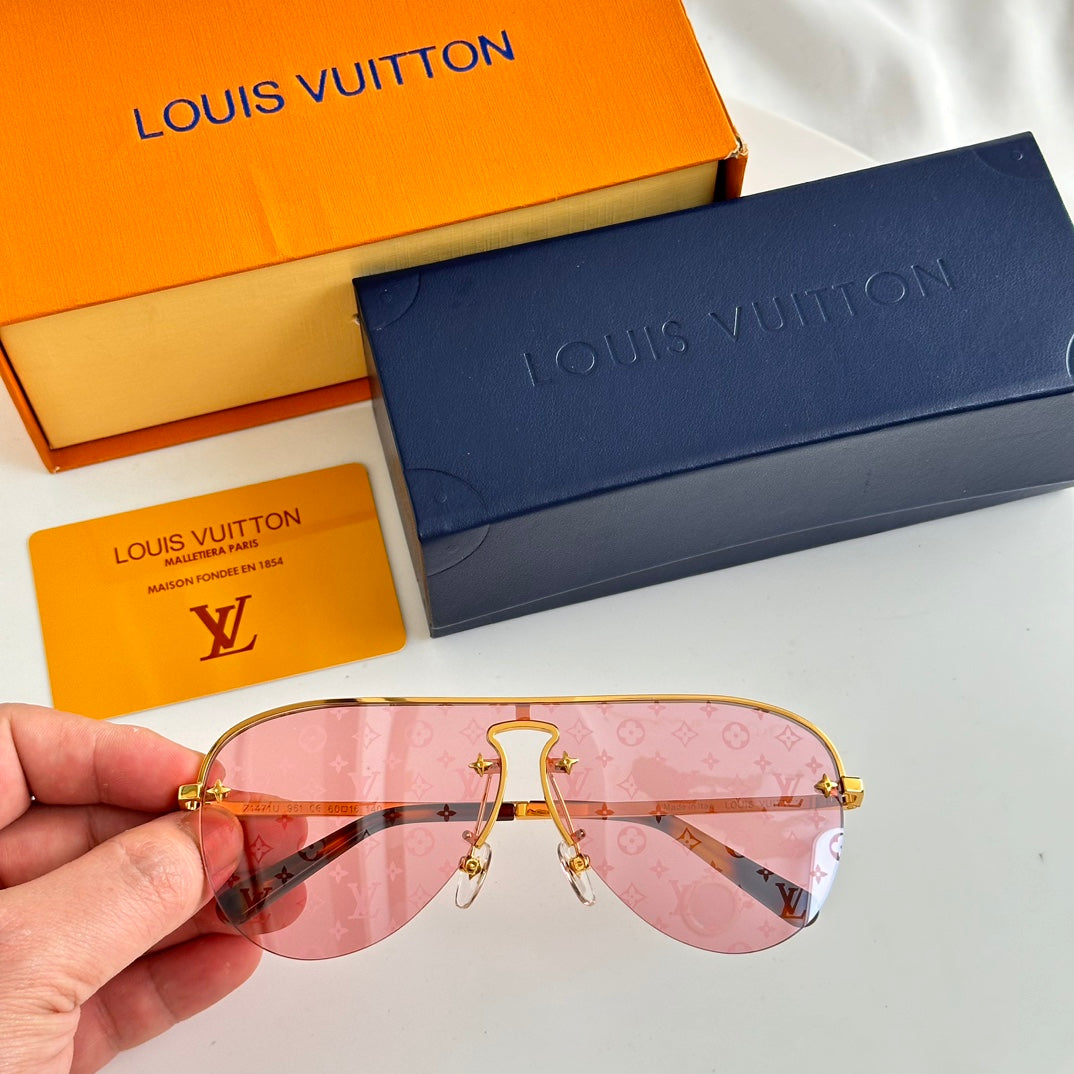 LV popular printed sunglasses-193