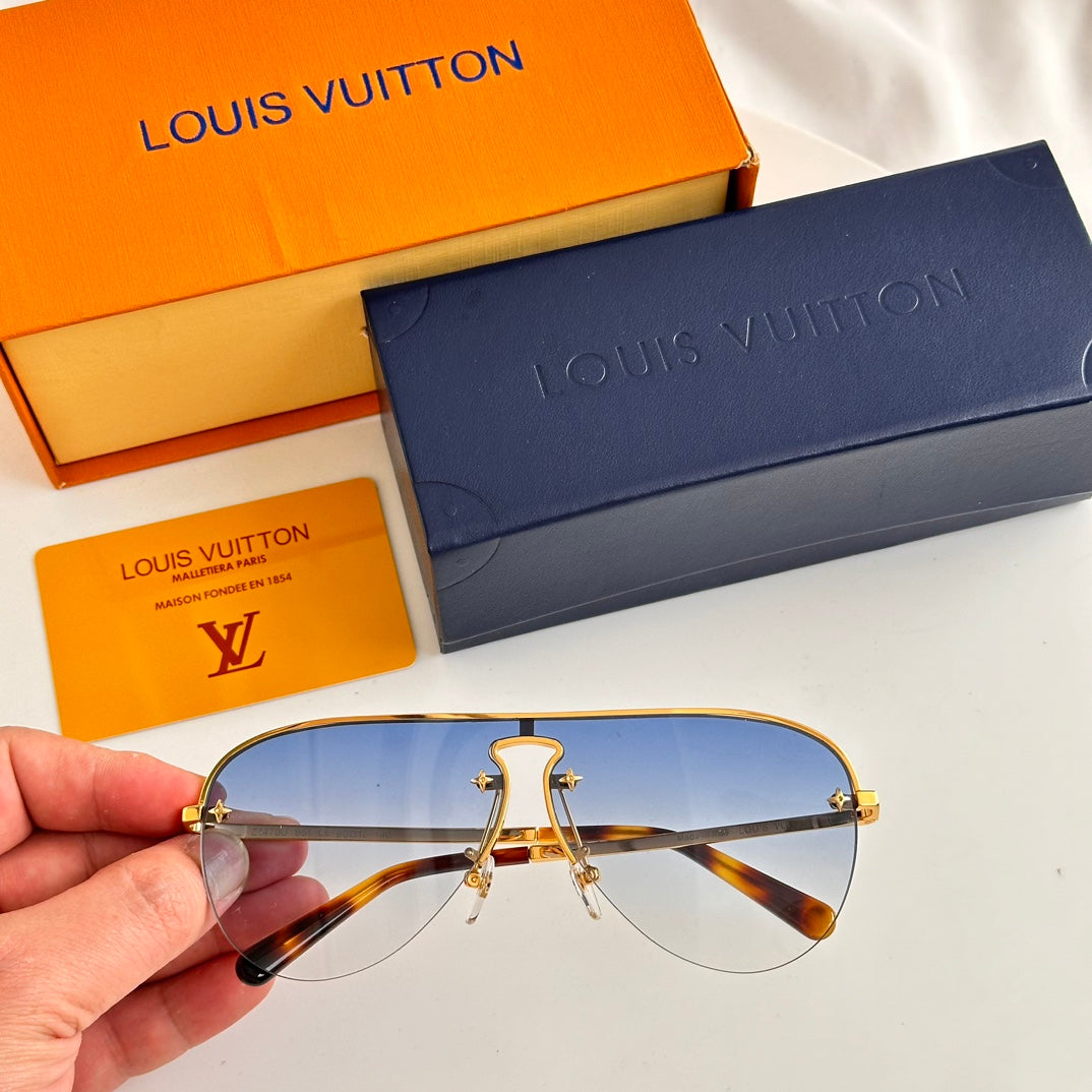 LV popular printed sunglasses-193