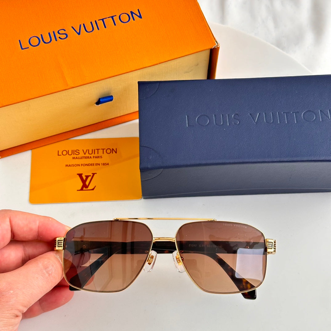 LV popular printed sunglasses-194