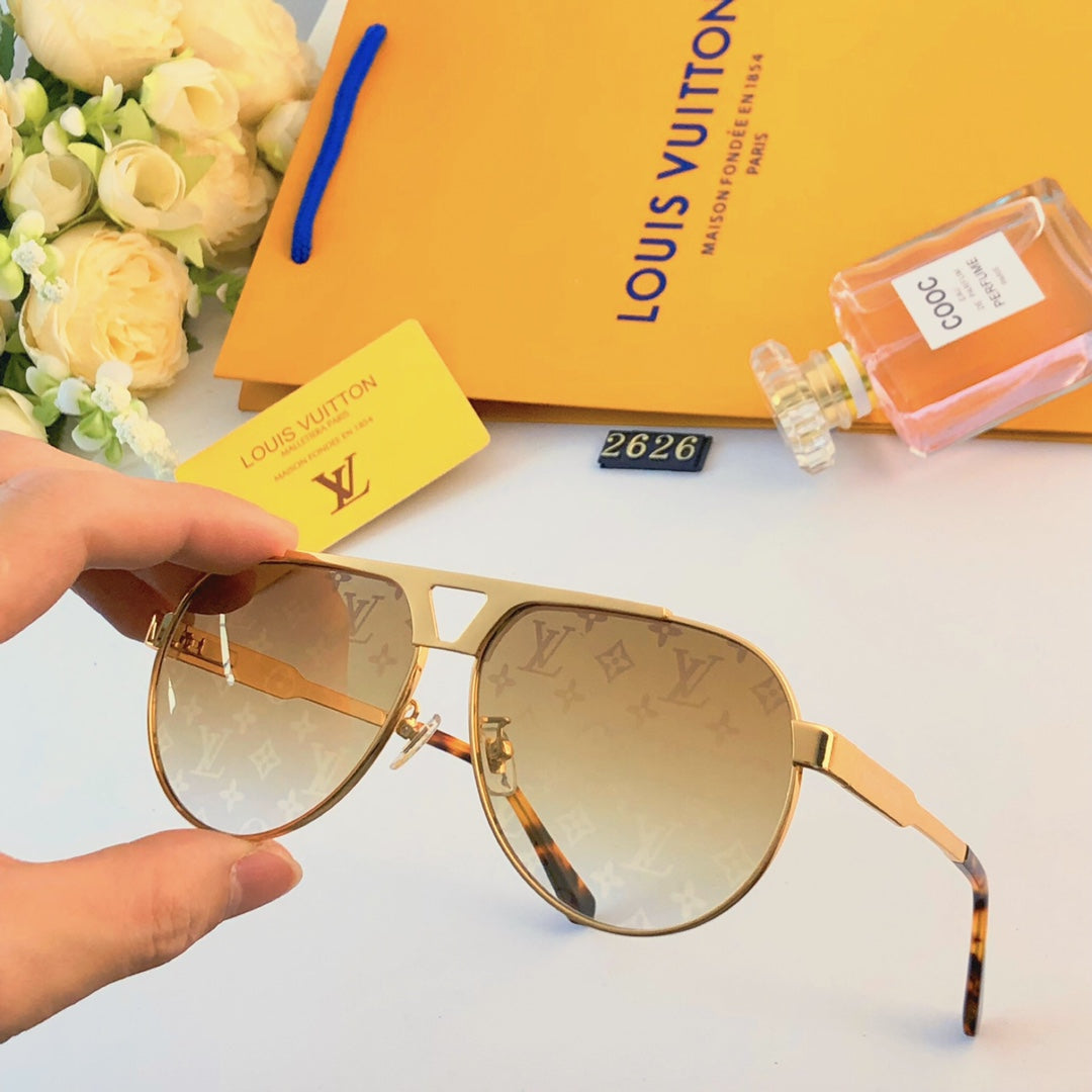 LV popular printed sunglasses-195