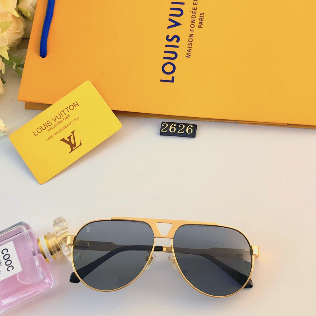 LV popular printed sunglasses-195