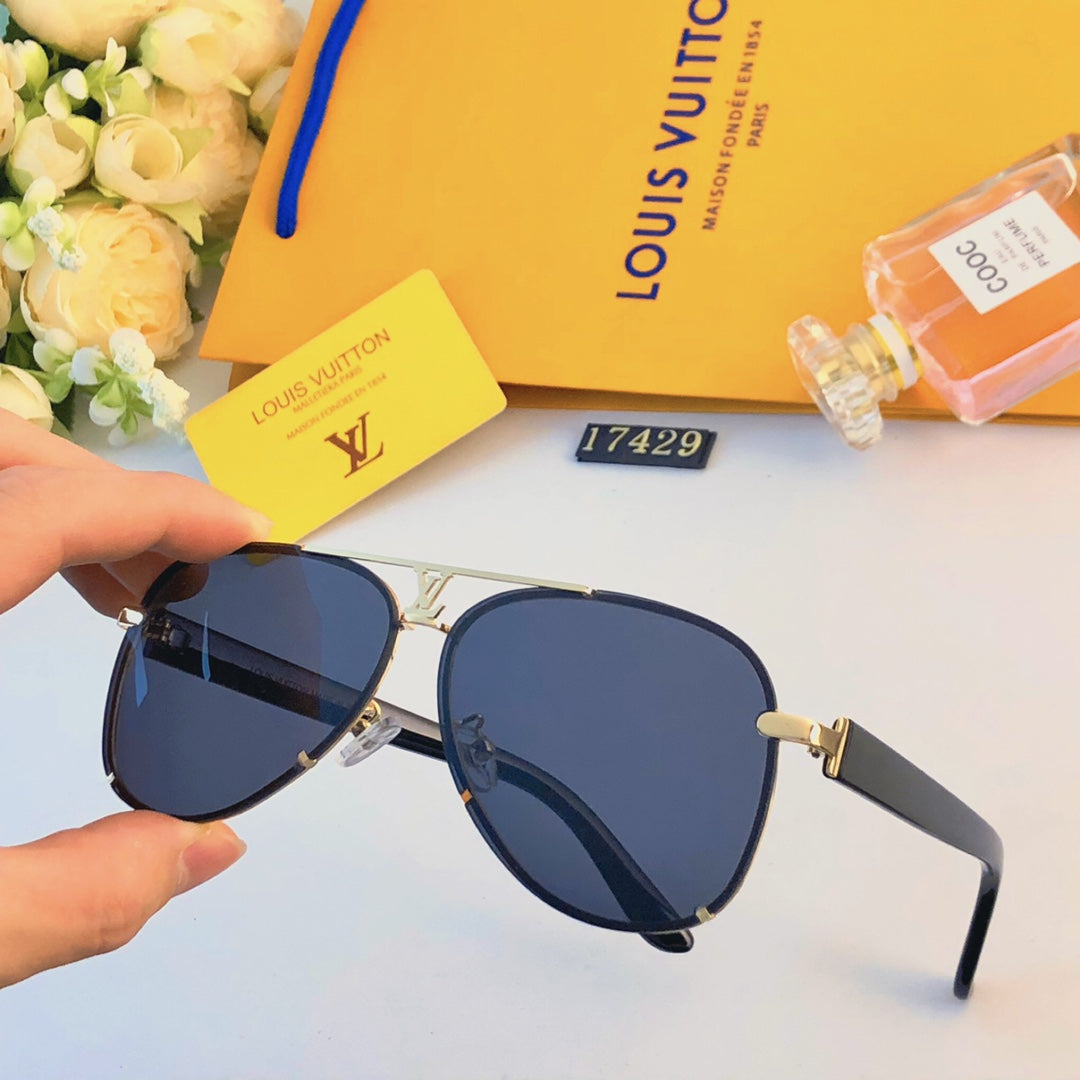 LV popular printed sunglasses-196