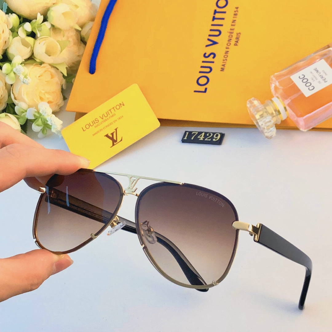 LV popular printed sunglasses-196